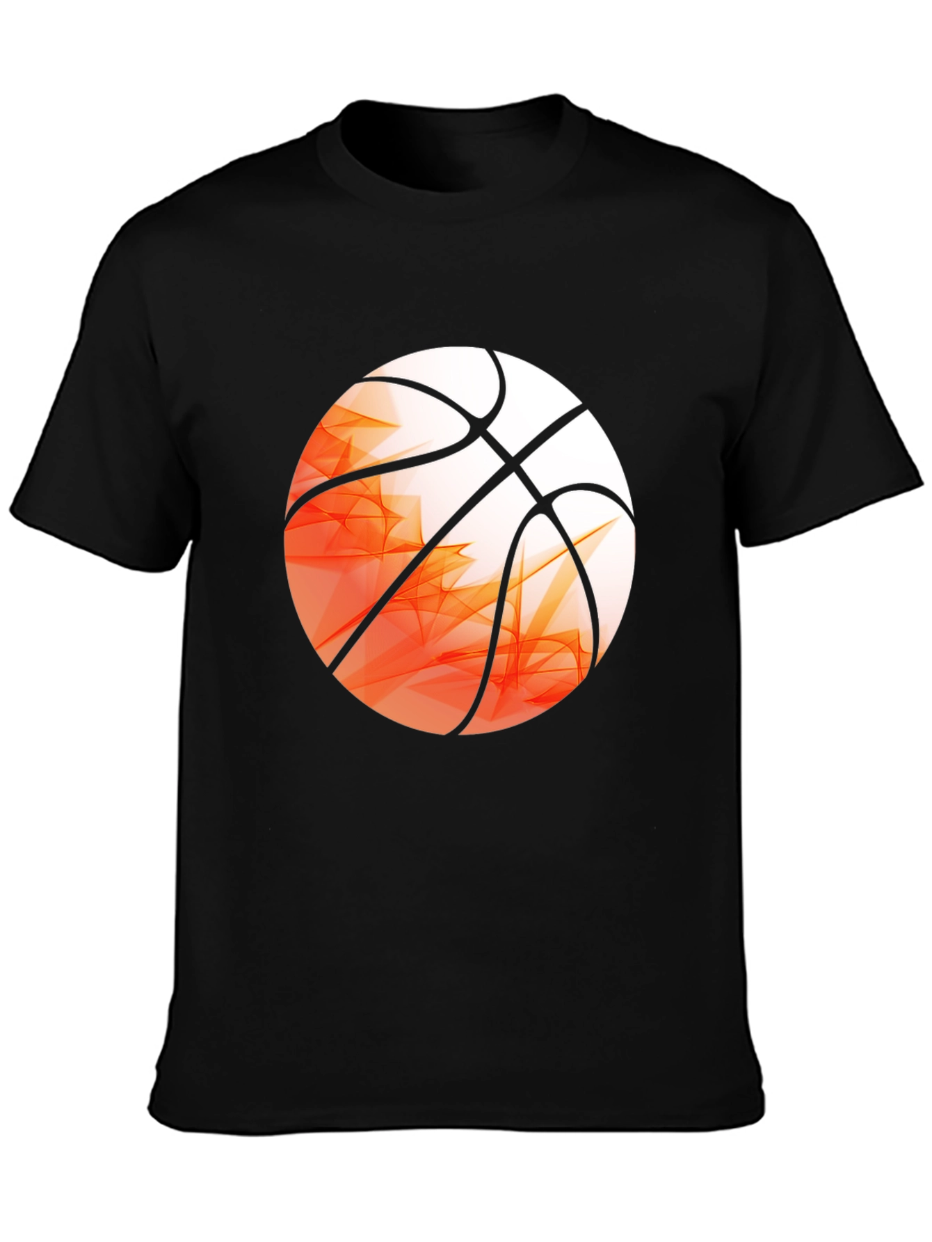 Basketball Graphic Print T-Shirt
