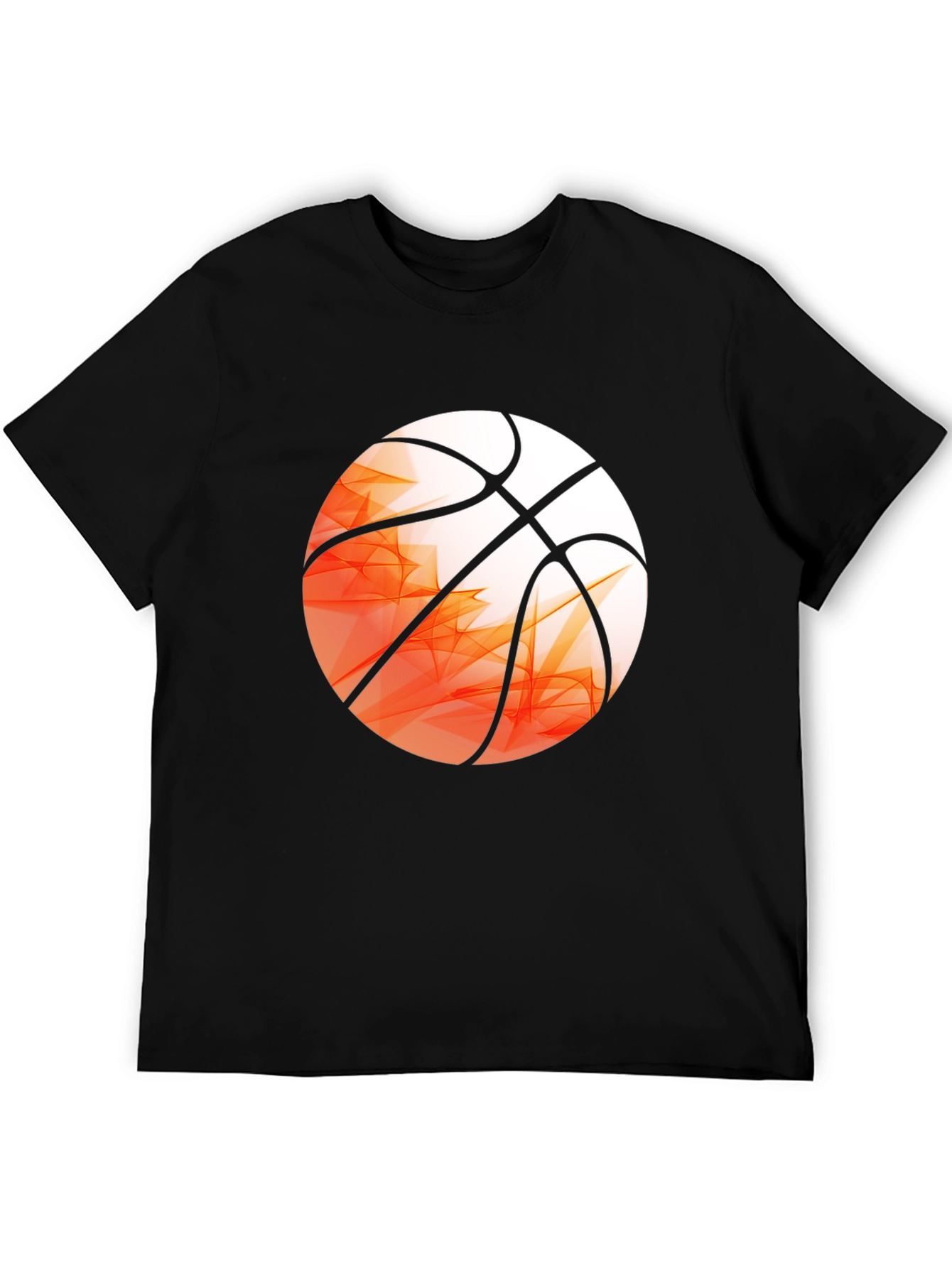 Basketball Graphic Print T-Shirt