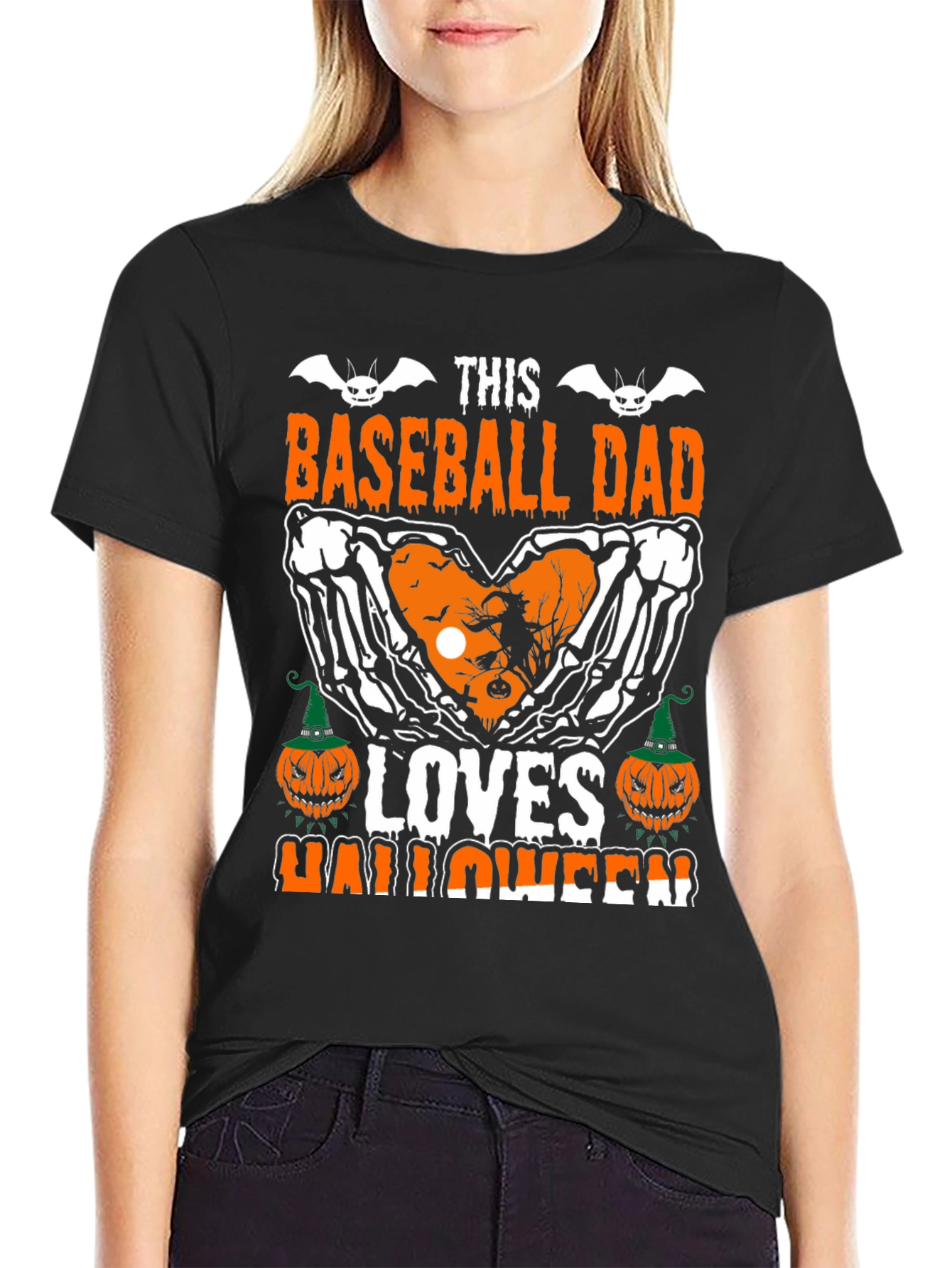 Baseball Dad Halloween T-Shirt
