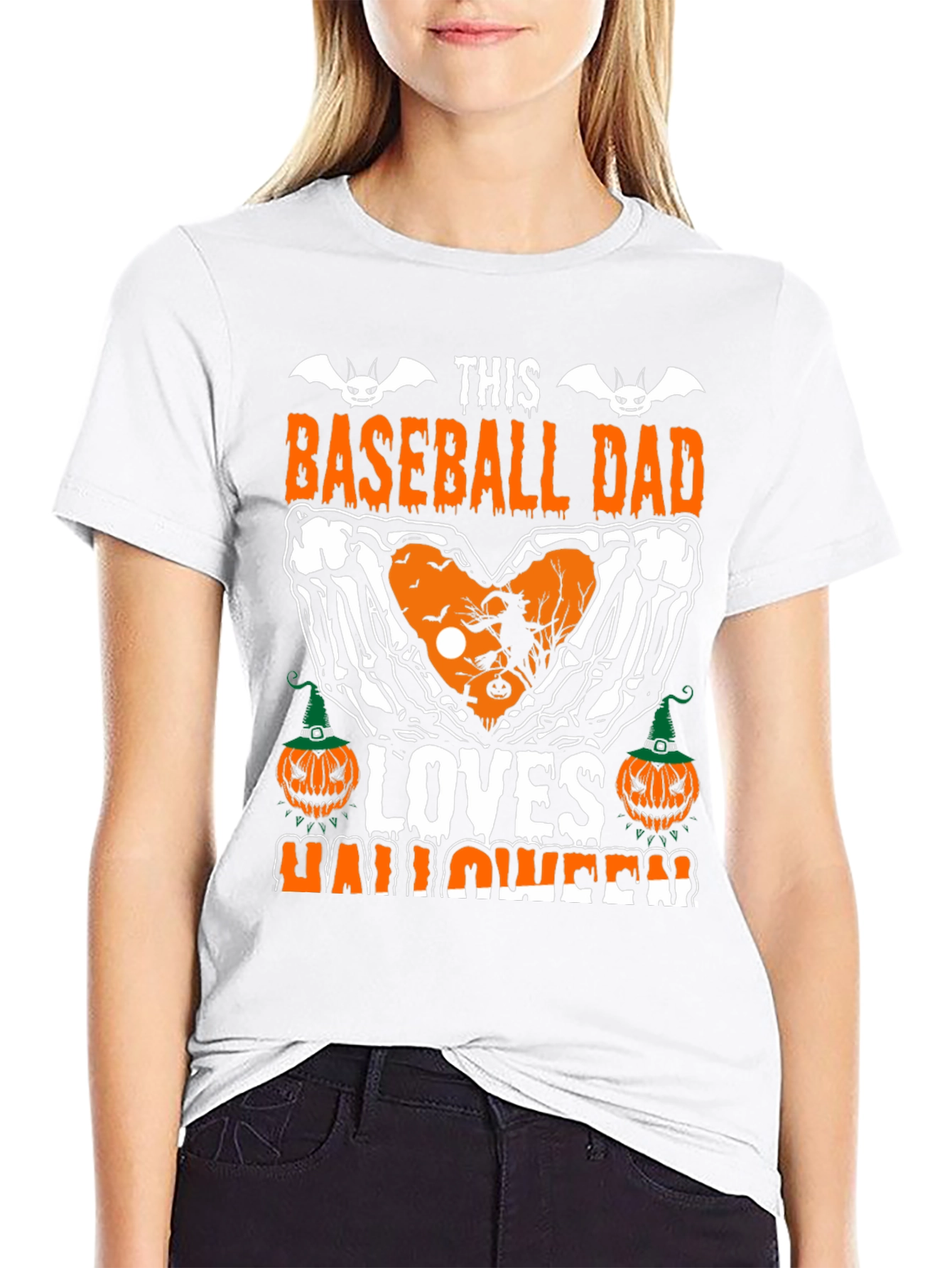 Baseball Dad Halloween T-Shirt