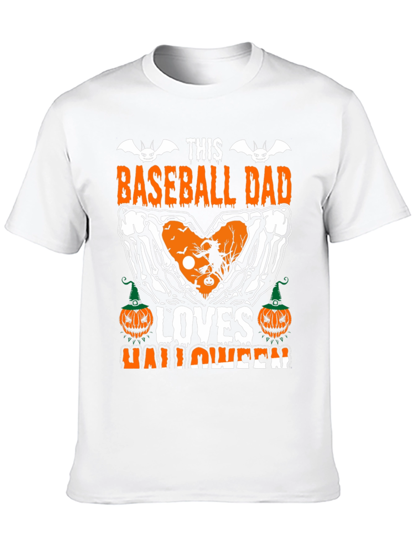 Baseball Dad Halloween T-Shirt
