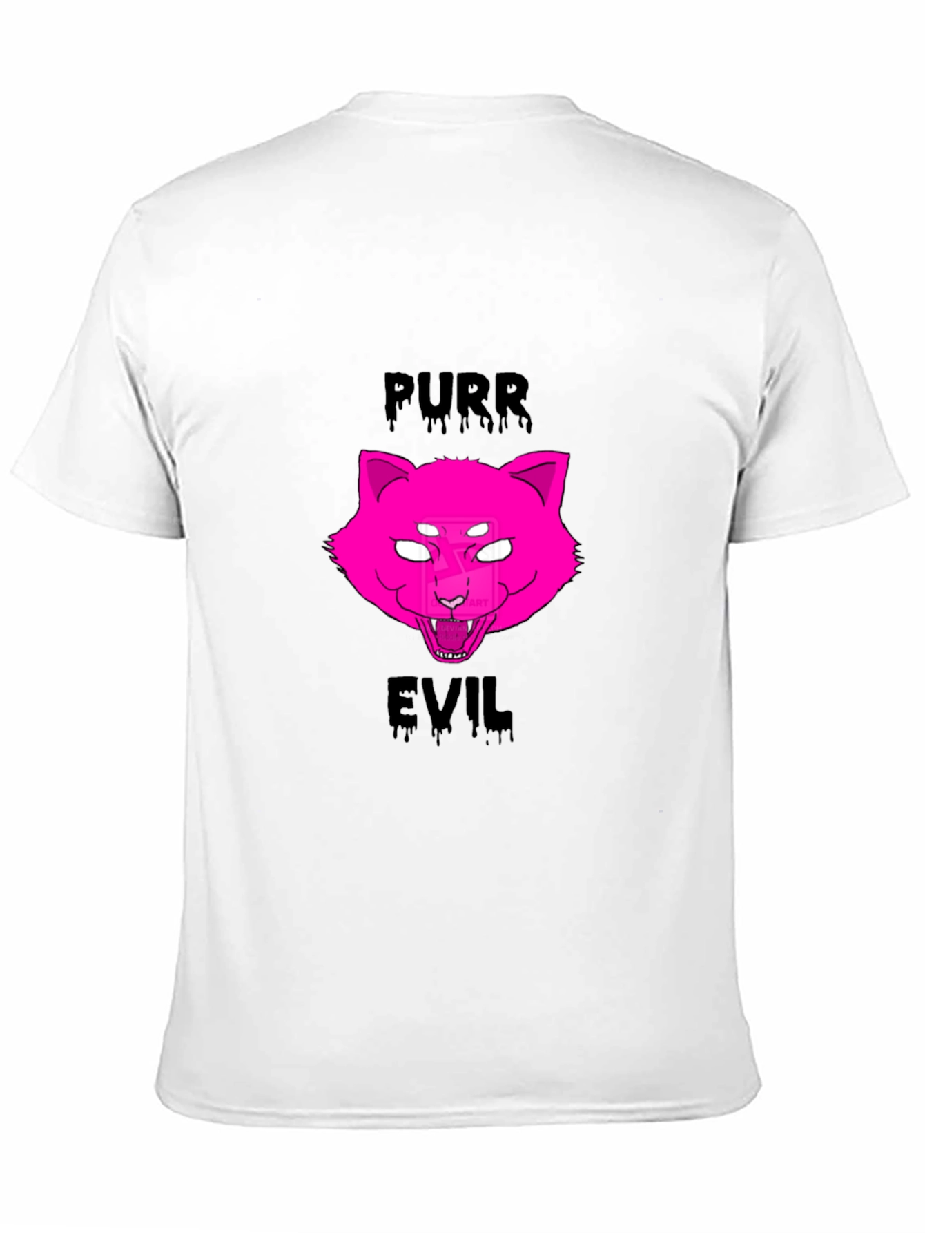 Purr Evil Black T-Shirt