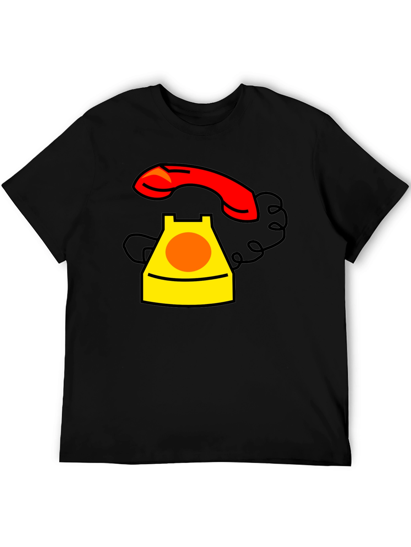 Retro Rotary Phone Graphic T-Shirt