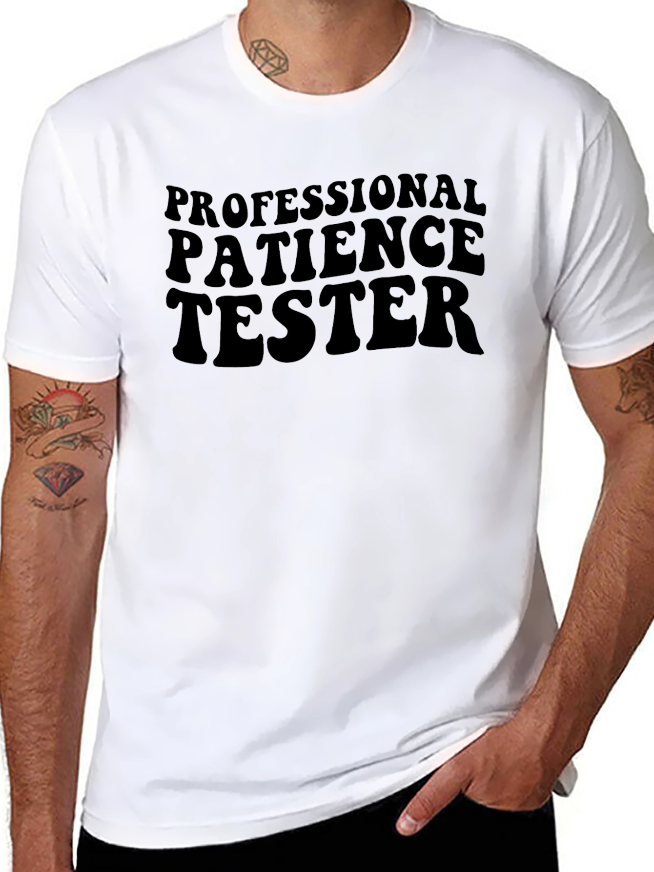 Professional Patience Tester Graphic Tee