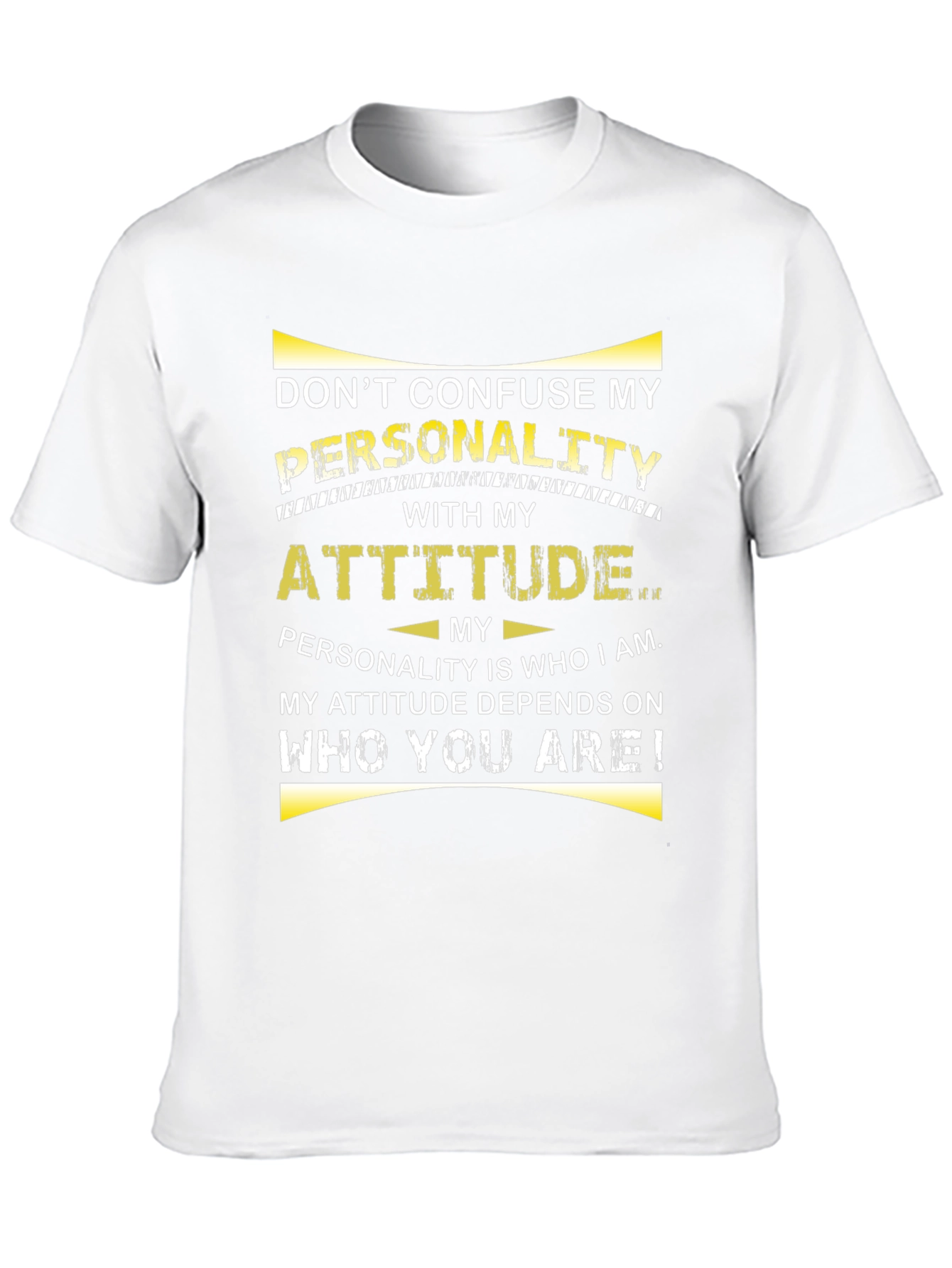Dont Confuse My Personality Graphic T-Shirt