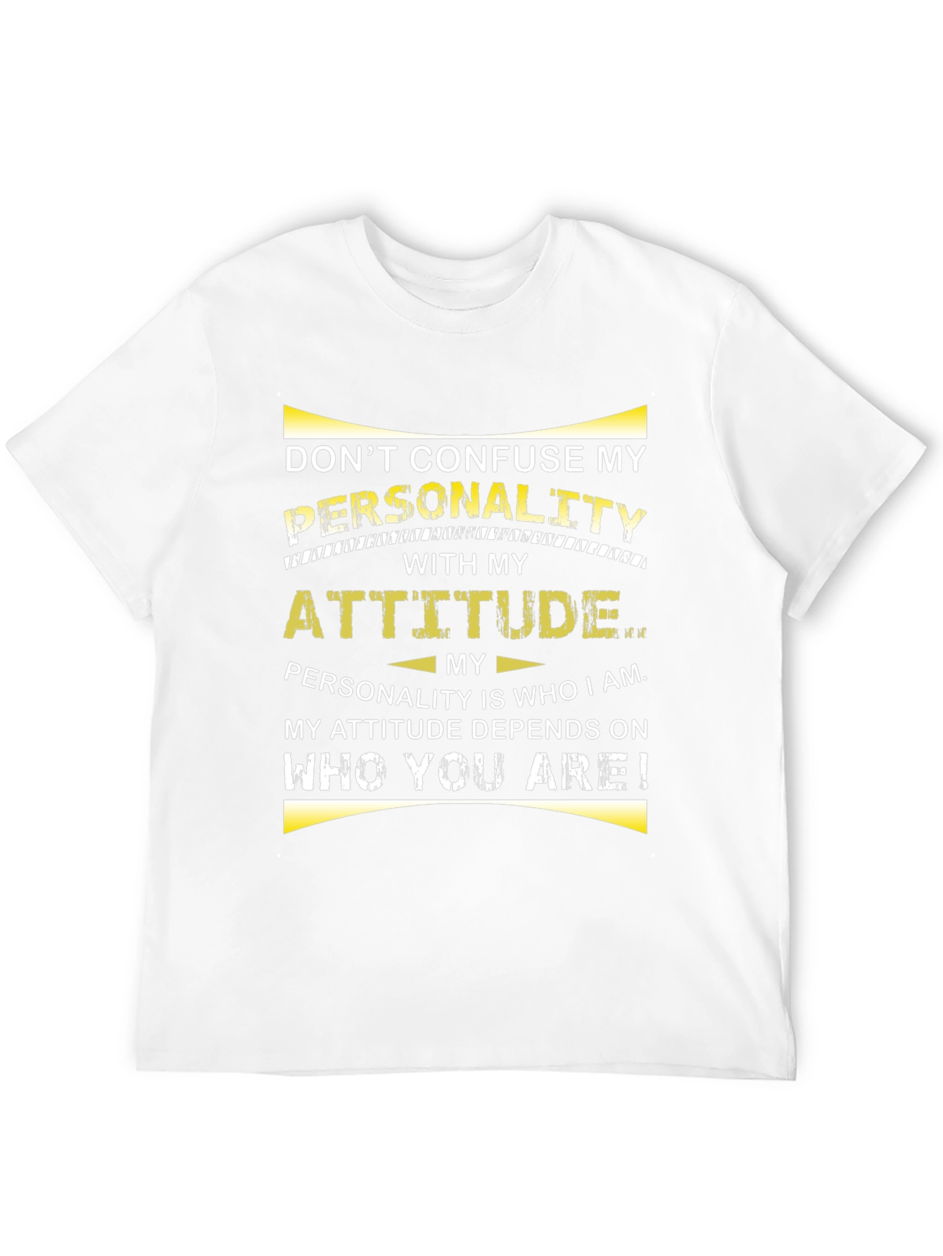 Dont Confuse My Personality Graphic T-Shirt