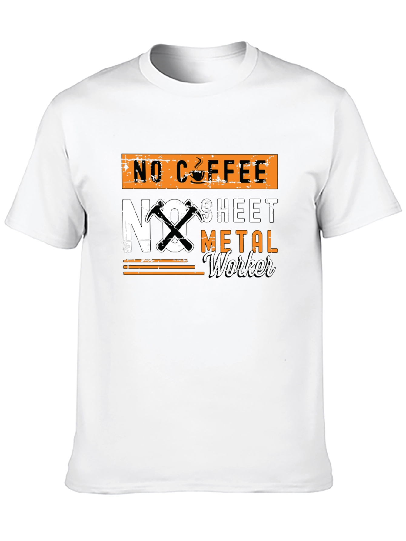 No Coffee No Sheet Metal Worker Graphic Tee