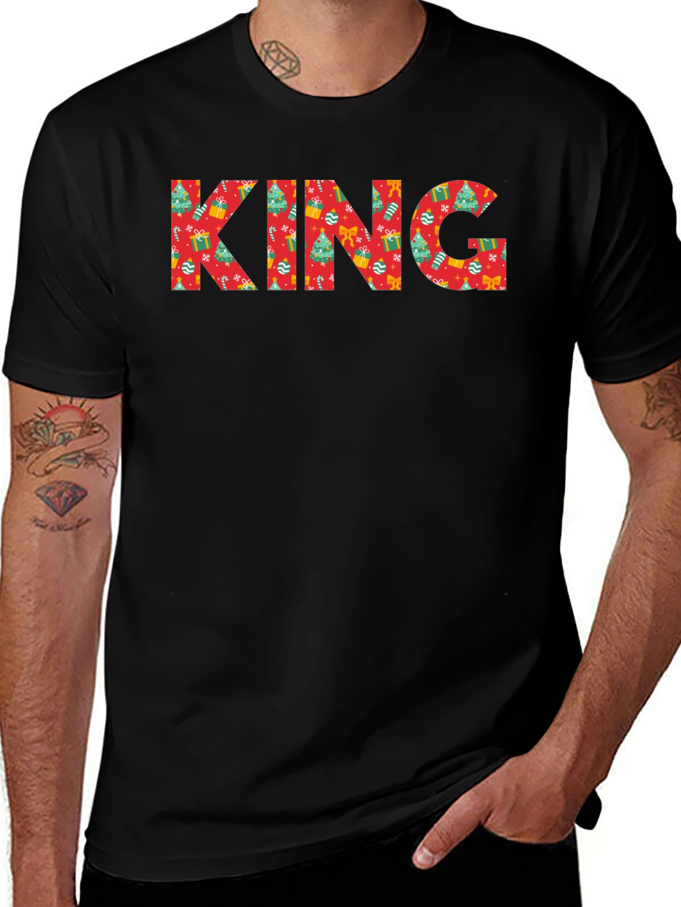 King Christmas T-Shirt - Holiday Season Apparel