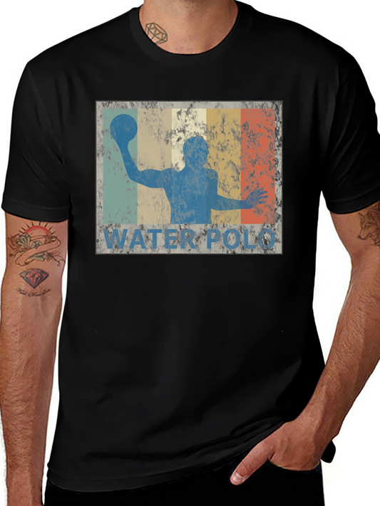 Vintage Water Polo T-Shirt - Retro Style Tee