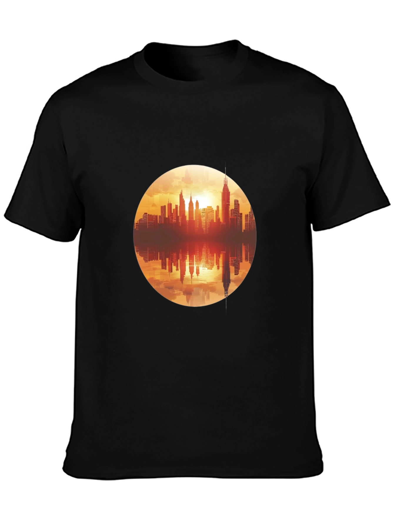 City Skyline Graphic T-Shirt