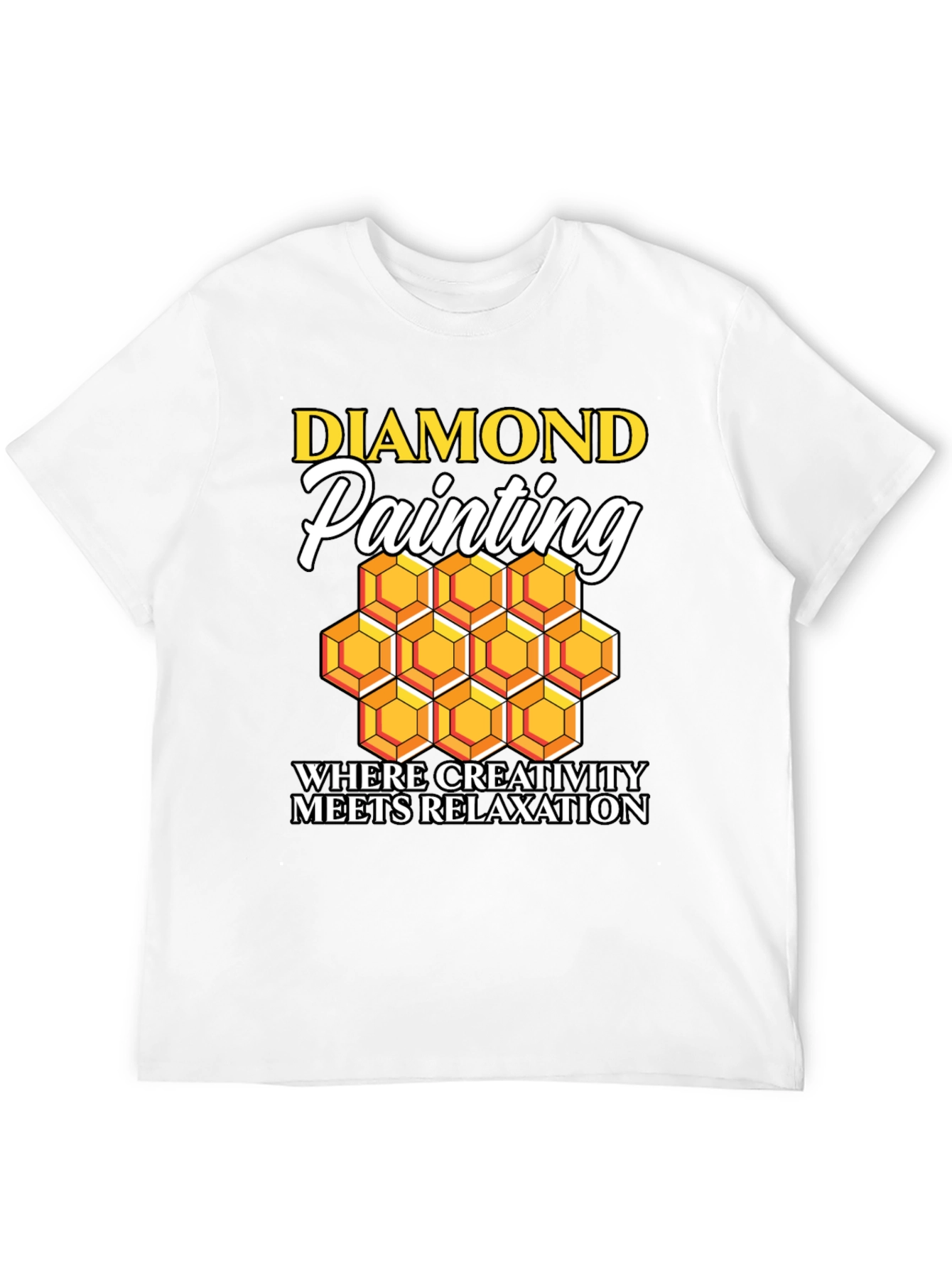 Diamond Painting Hobby Tee - Creativity & Relaxation