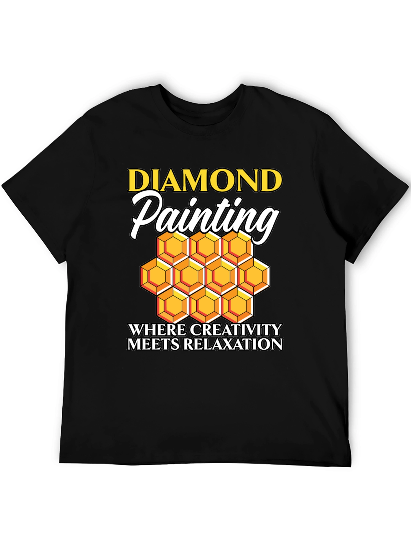Diamond Painting Hobby Tee - Creativity & Relaxation