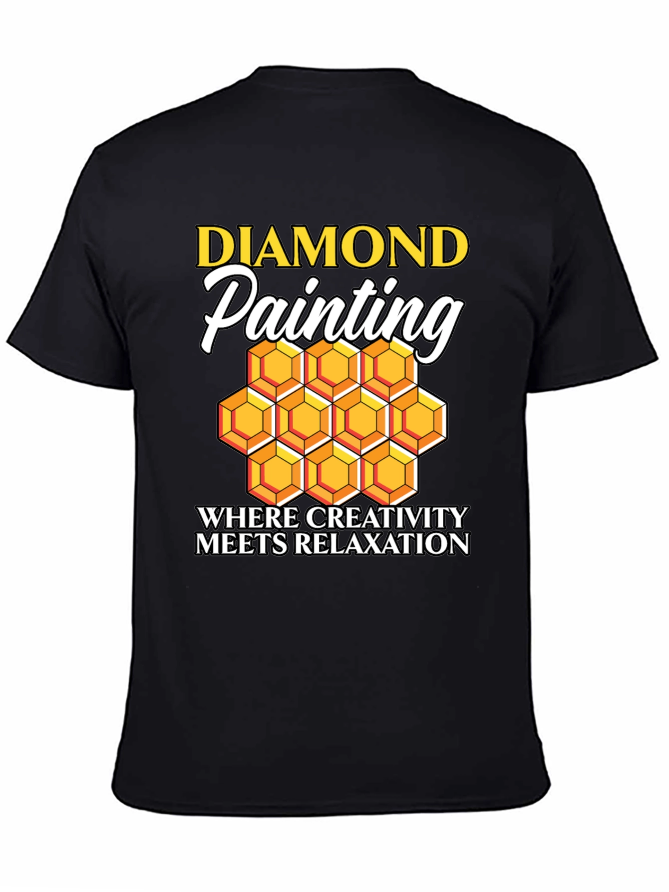 Diamond Painting Hobby Tee - Creativity & Relaxation