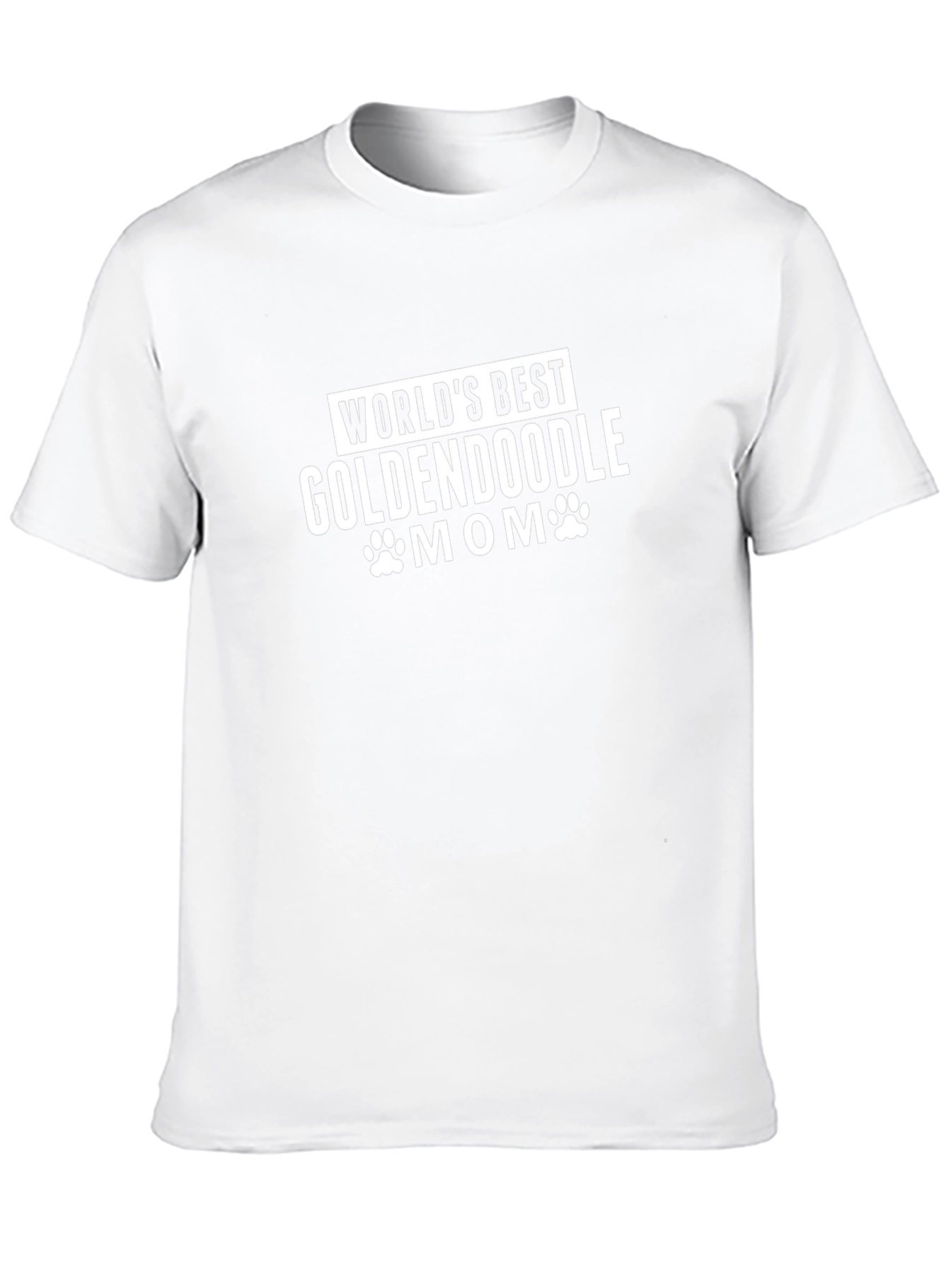 Goldendoodle Mom Graphic Tee - Black Cotton T-Shirt
