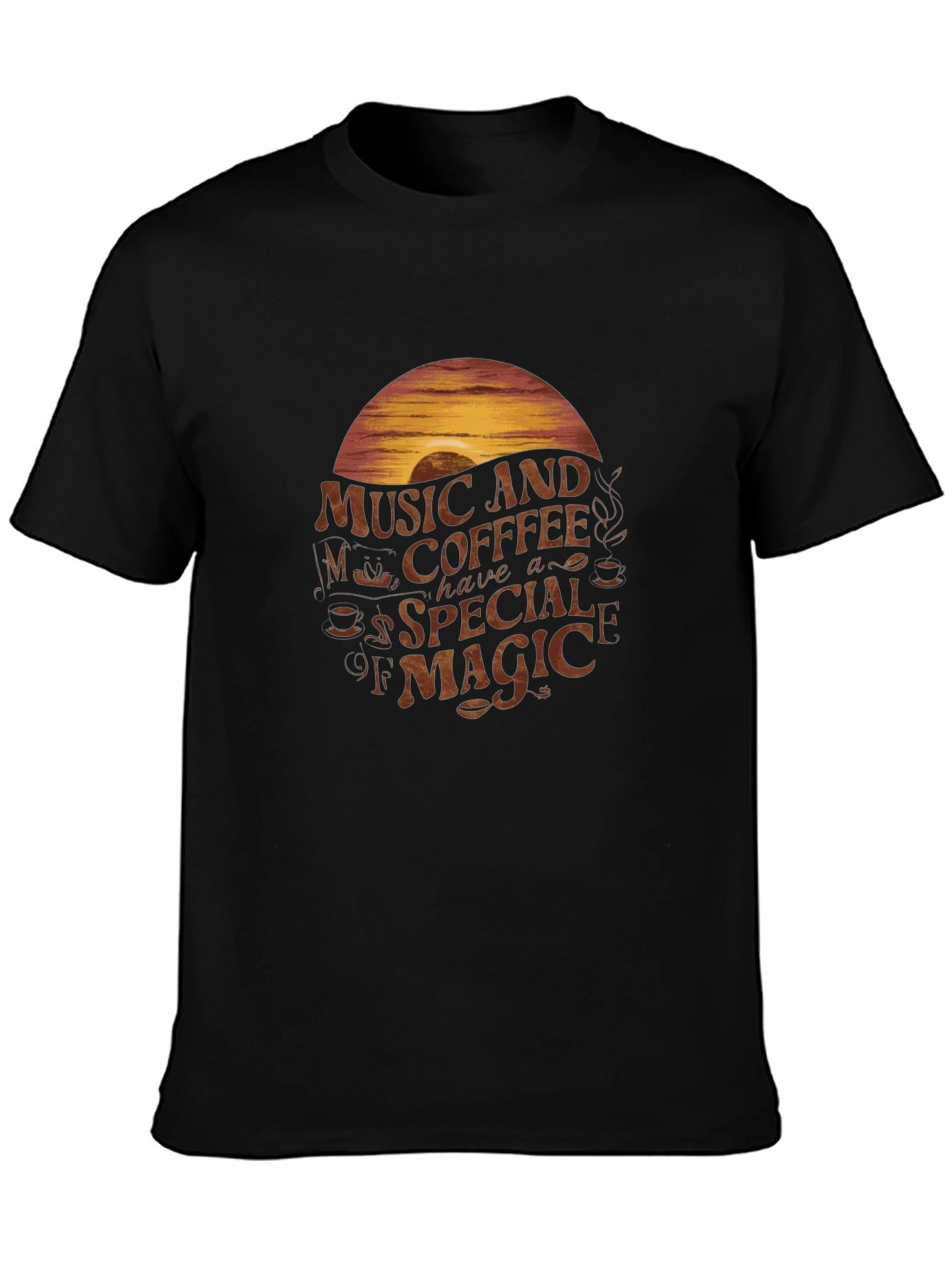 Music & Coffee Special Magic T-Shirt