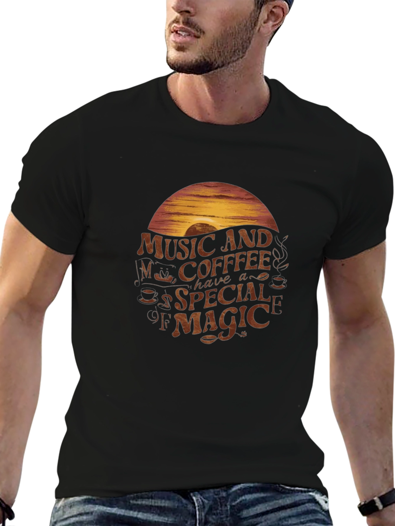 Music & Coffee Special Magic T-Shirt