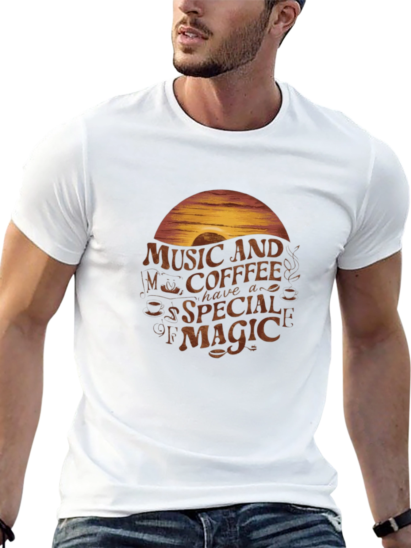 Music & Coffee Special Magic T-Shirt