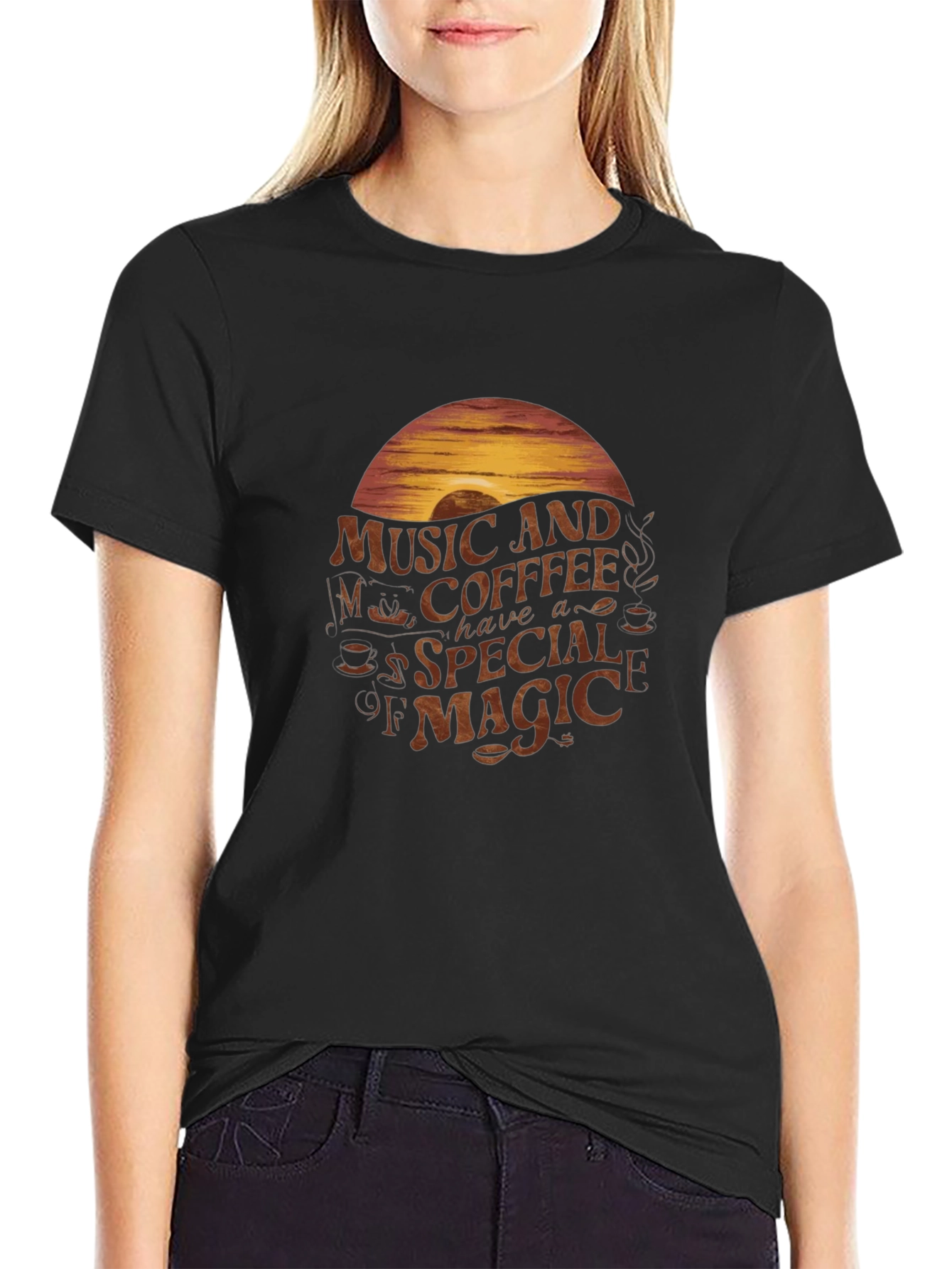 Music & Coffee Special Magic T-Shirt