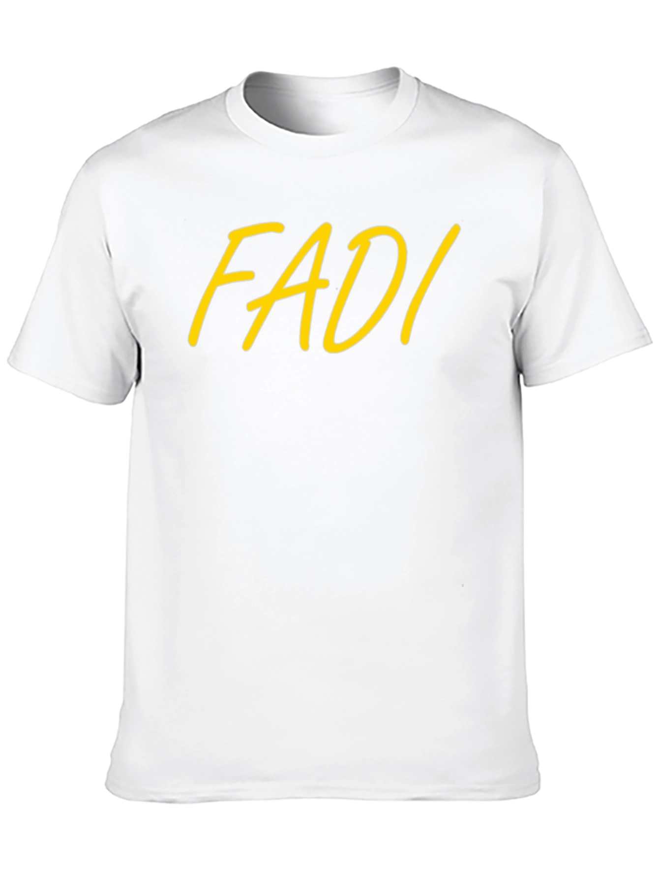 FADI Graphic Print Black T-Shirt