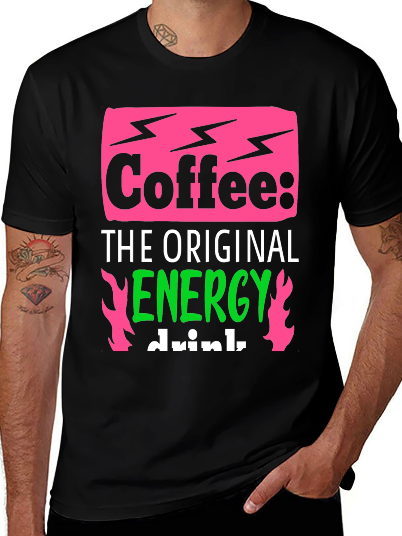 Coffee: The Original Energy Drink - Graphic Tee