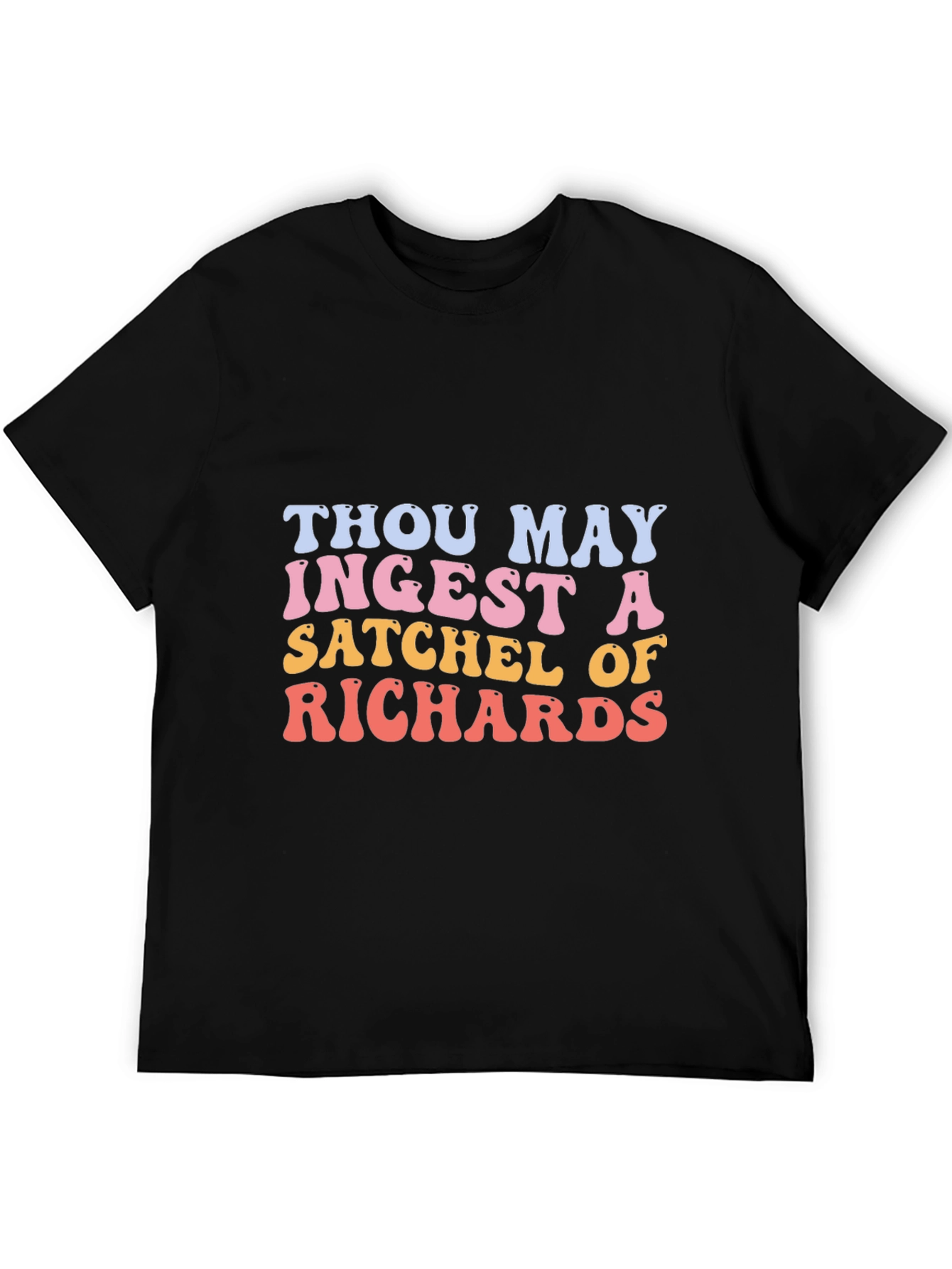 Satchel of Richards Graphic Tee - Trendy Humor