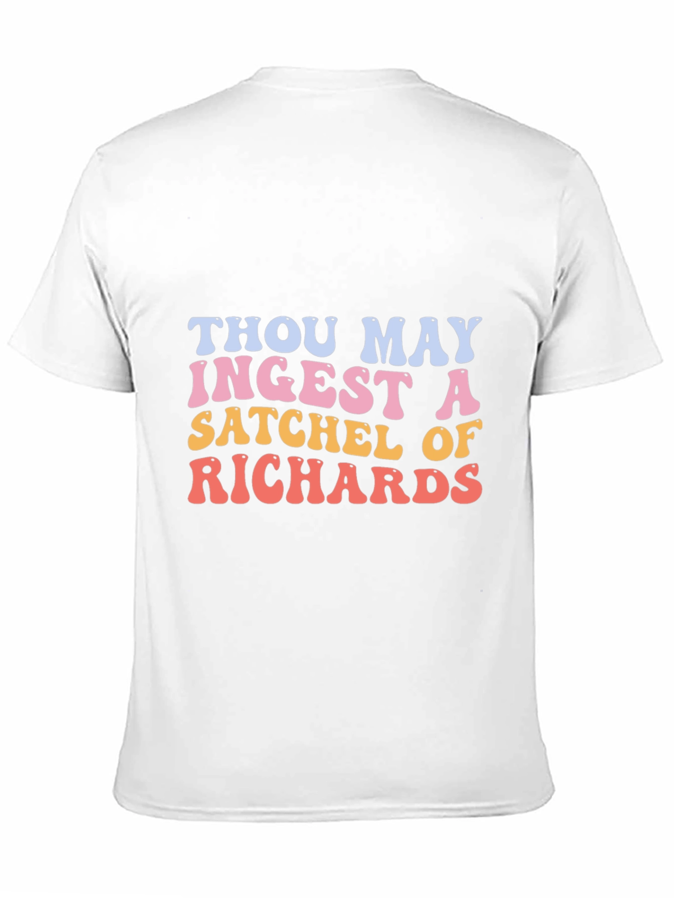 Satchel of Richards Graphic Tee - Trendy Humor
