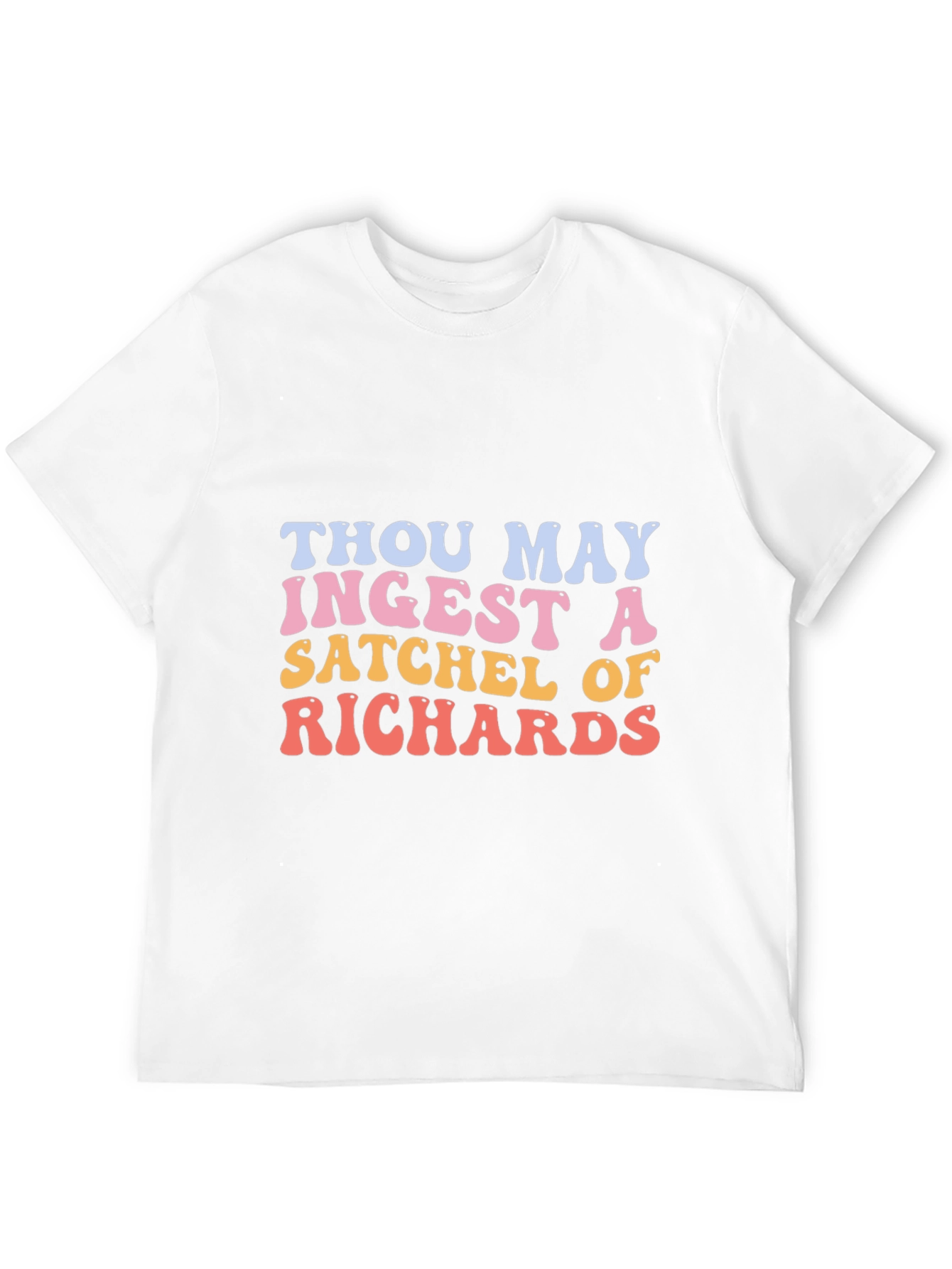 Satchel of Richards Graphic Tee - Trendy Humor