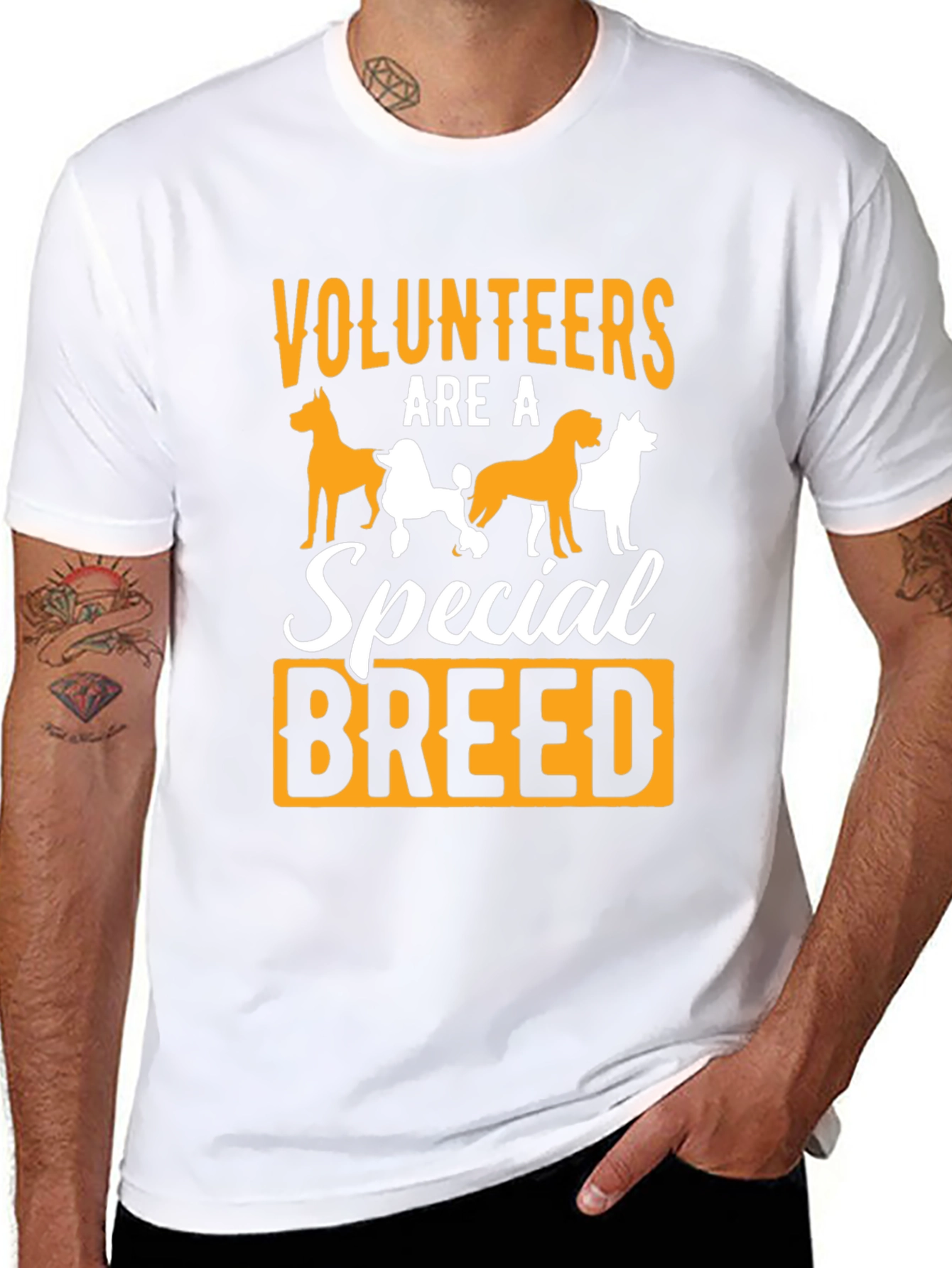 Volunteers Are a Special Breed Graphic T-Shirt