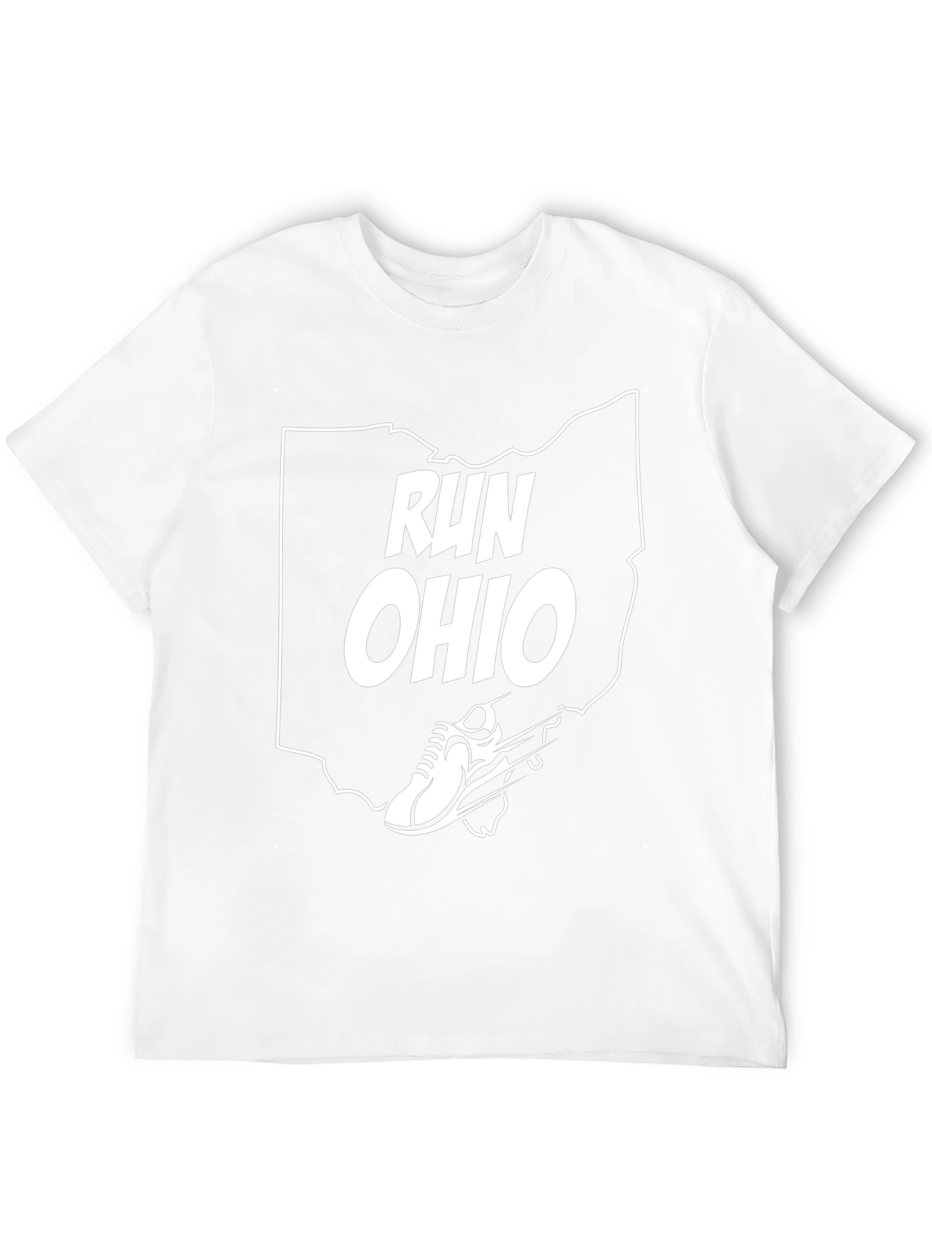 Run Ohio State Outline T-Shirt