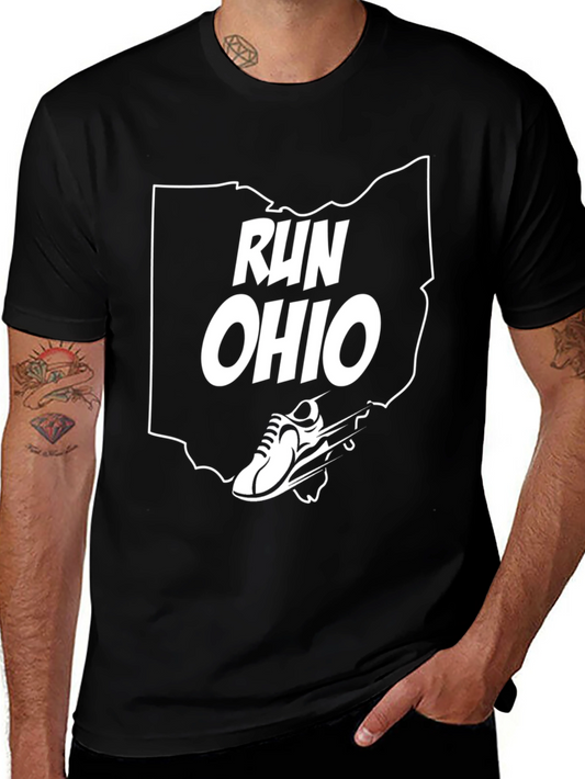 Run Ohio State Outline T-Shirt