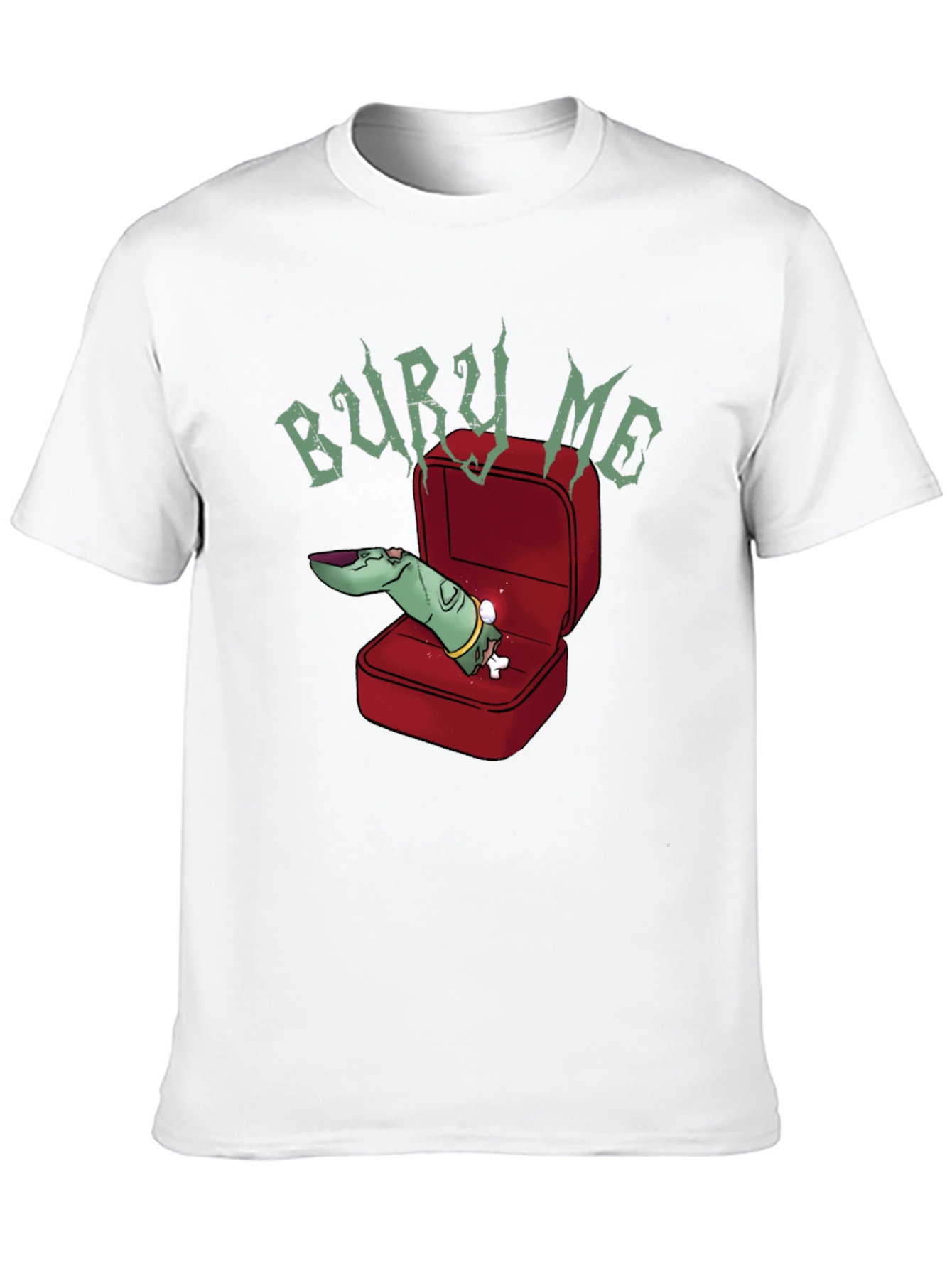 Bury Me T-Shirt - Zombie Finger Ring