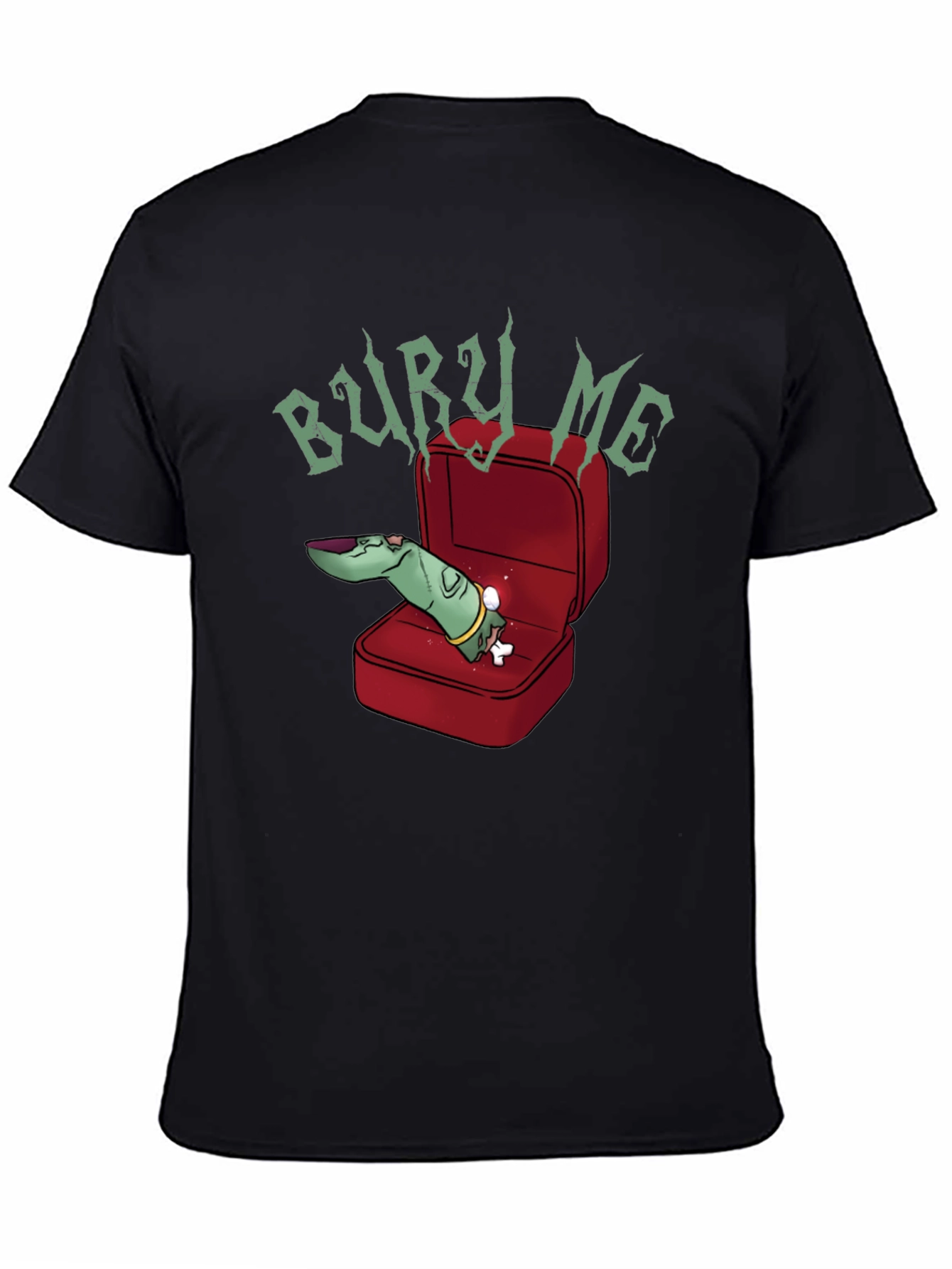 Bury Me T-Shirt - Zombie Finger Ring