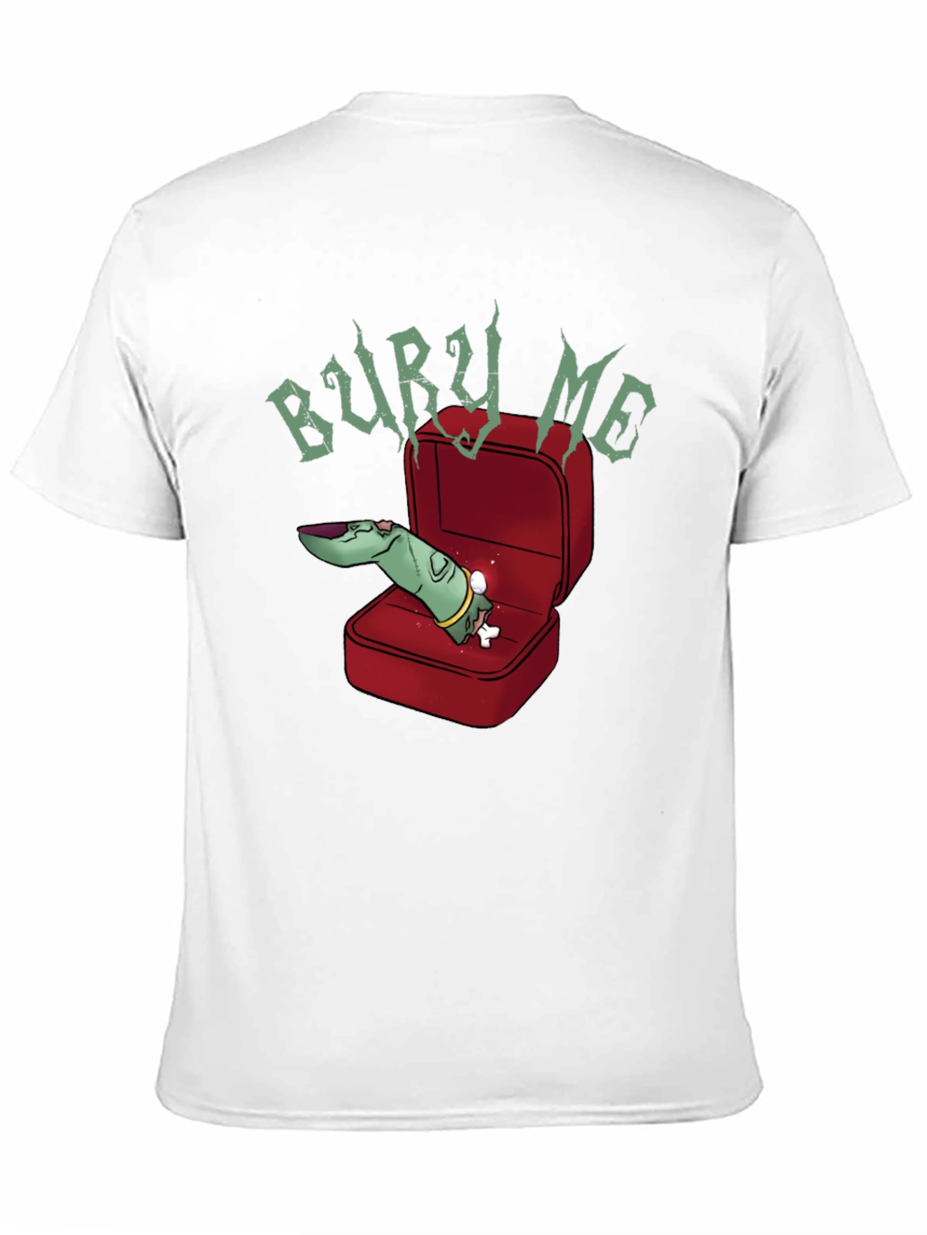 Bury Me T-Shirt - Zombie Finger Ring