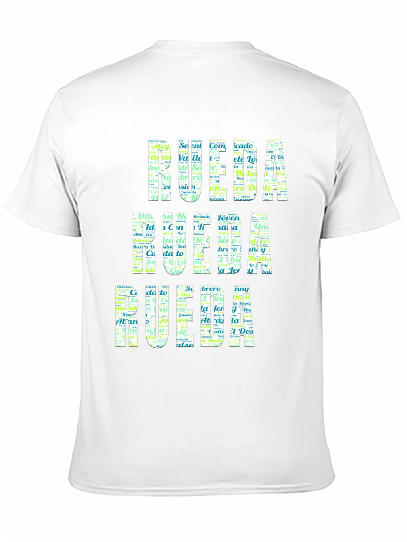 Rueda Word Art Graphic T-Shirt