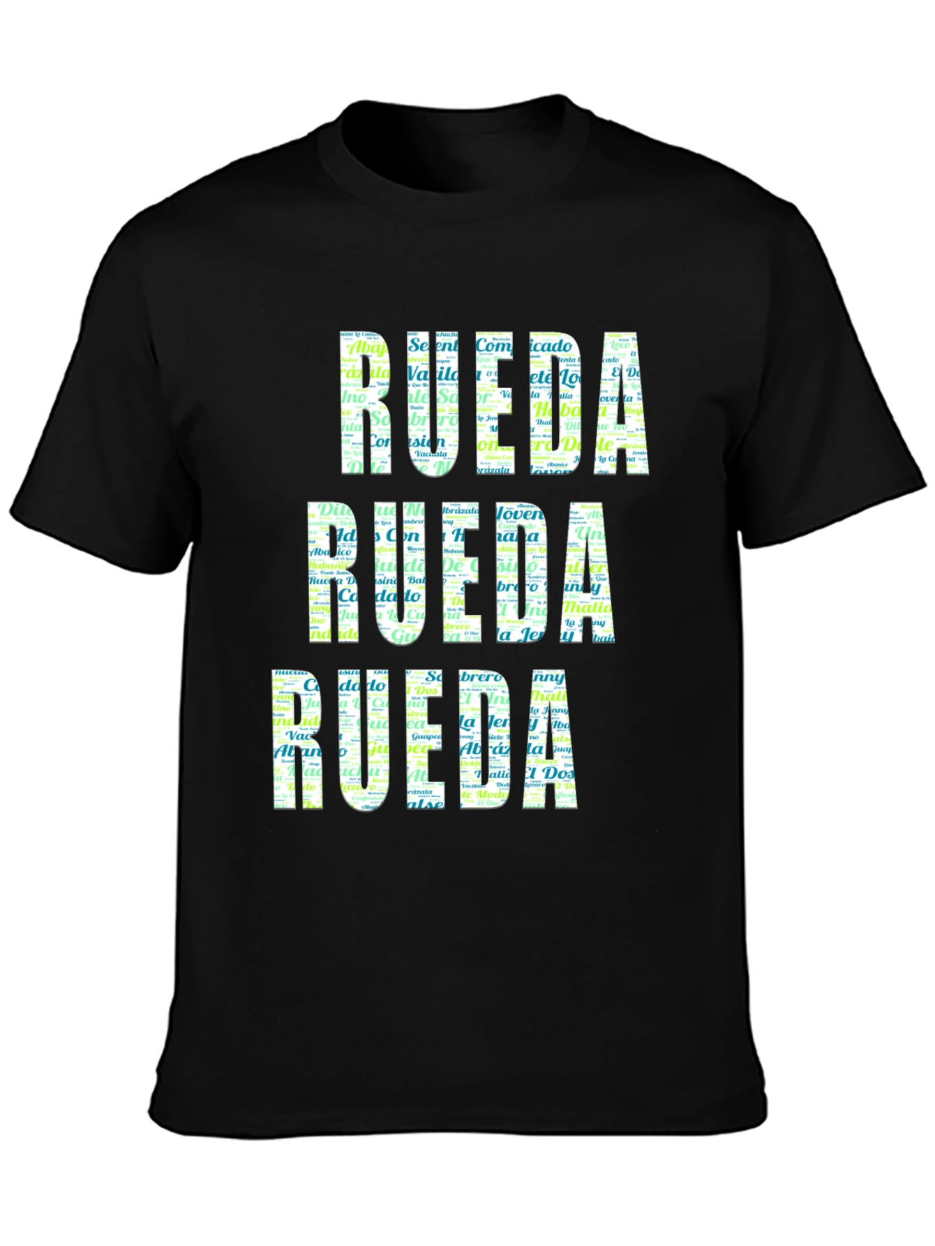 Rueda Word Art Graphic T-Shirt