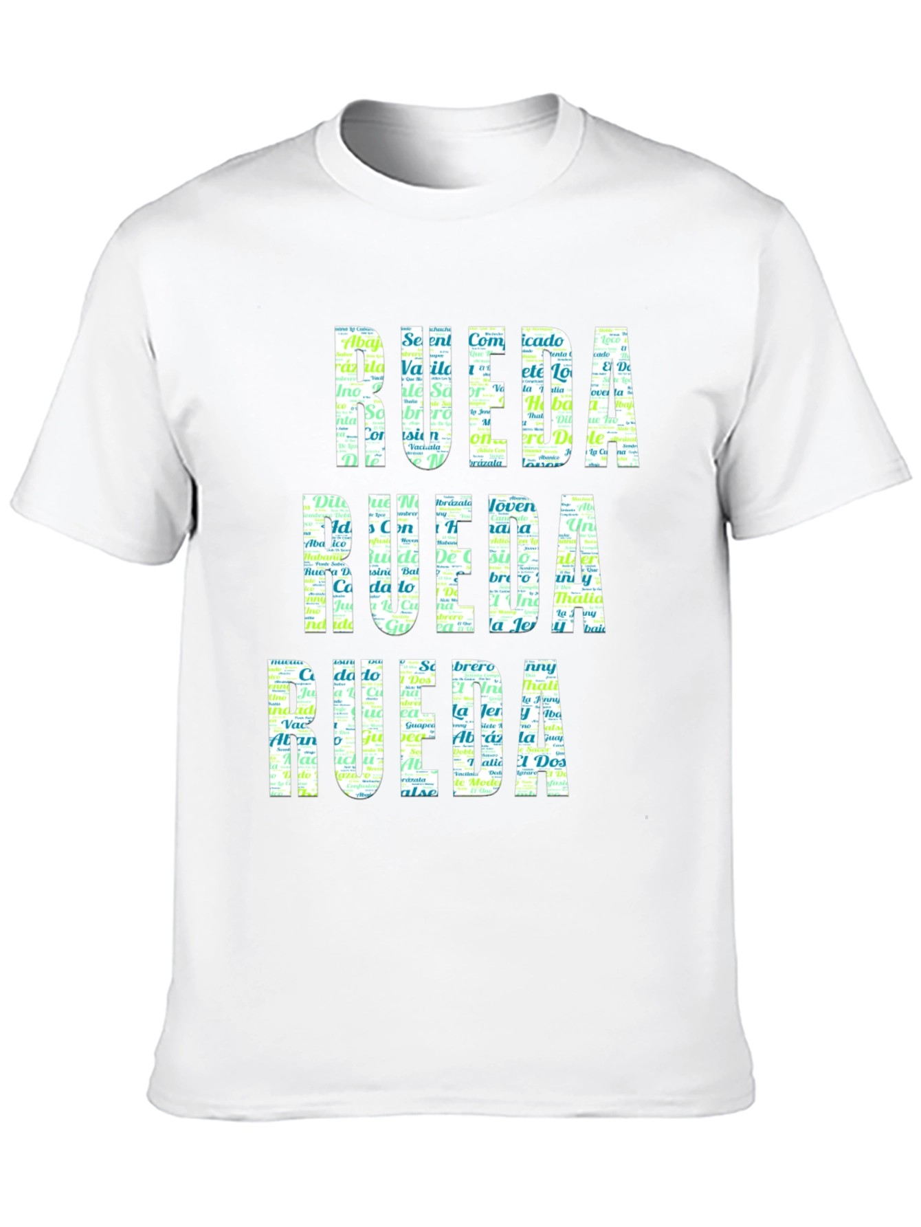 Rueda Word Art Graphic T-Shirt