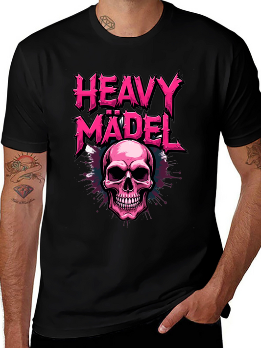 Heavy Mädel Skull Graphic Tee