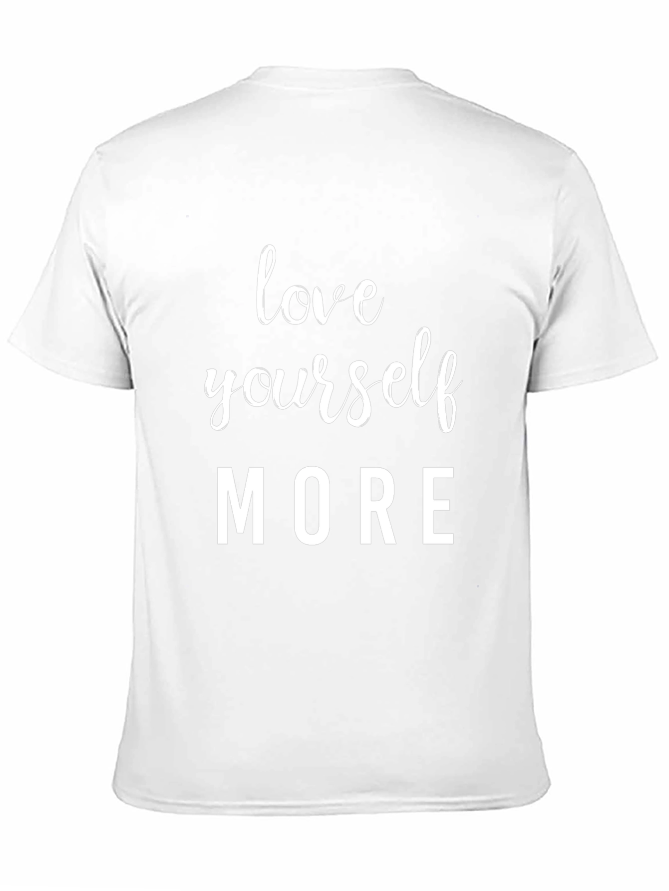 Love Yourself More Graphic Tee - Black T-Shirt