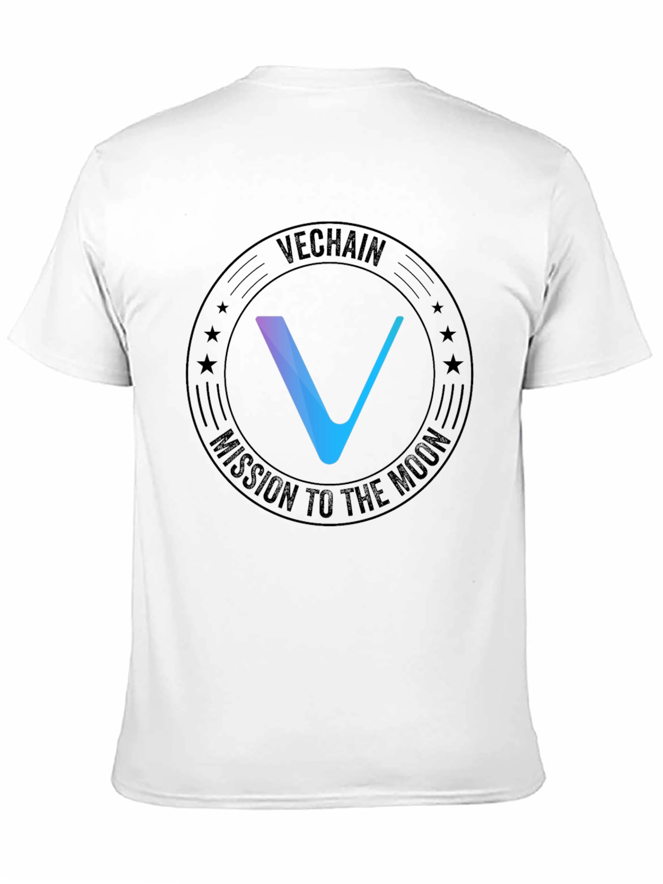 VeChain Mission to the Moon Black T-Shirt