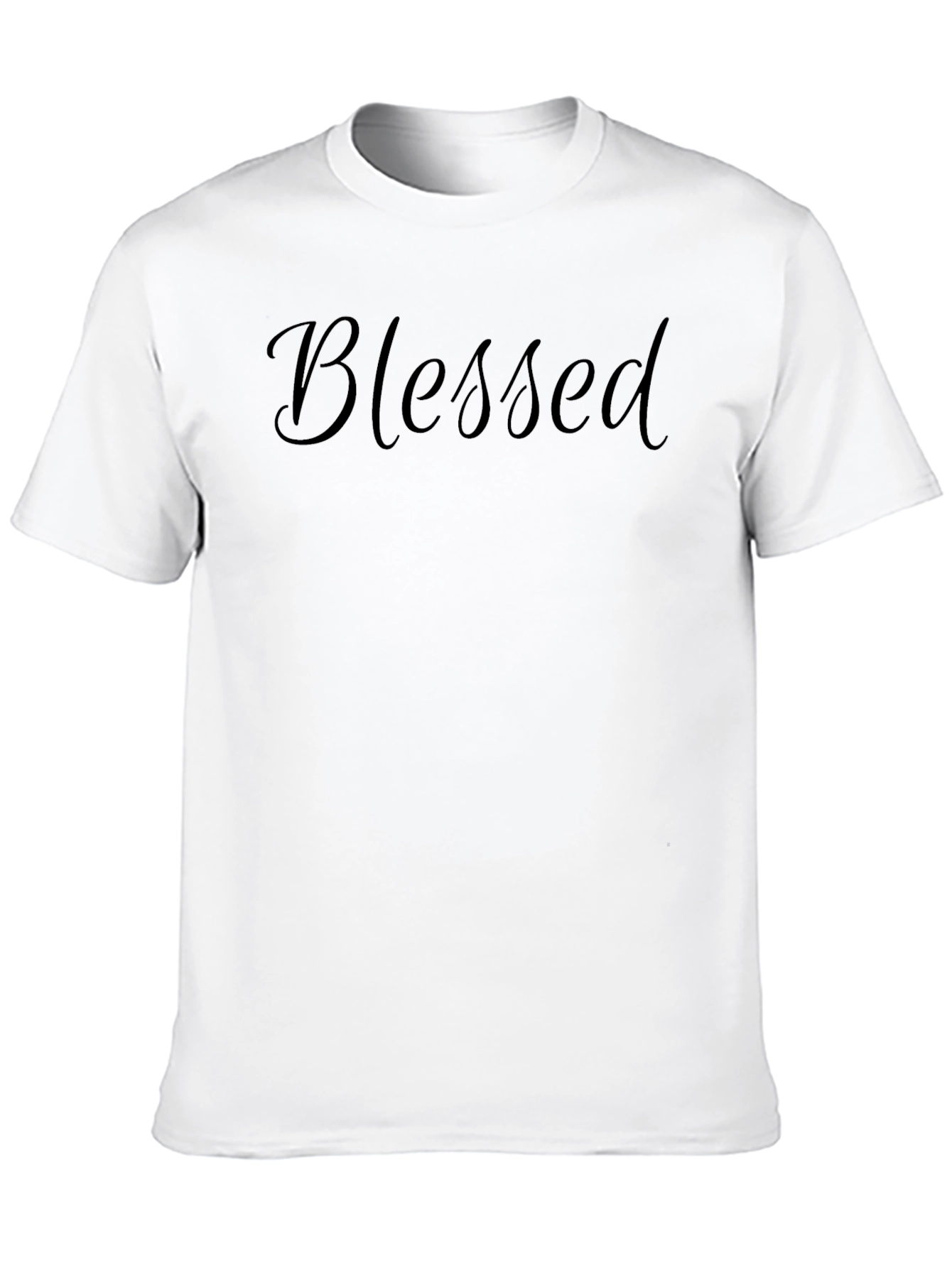 Blessed Black T-Shirt - Stylish & Comfortable