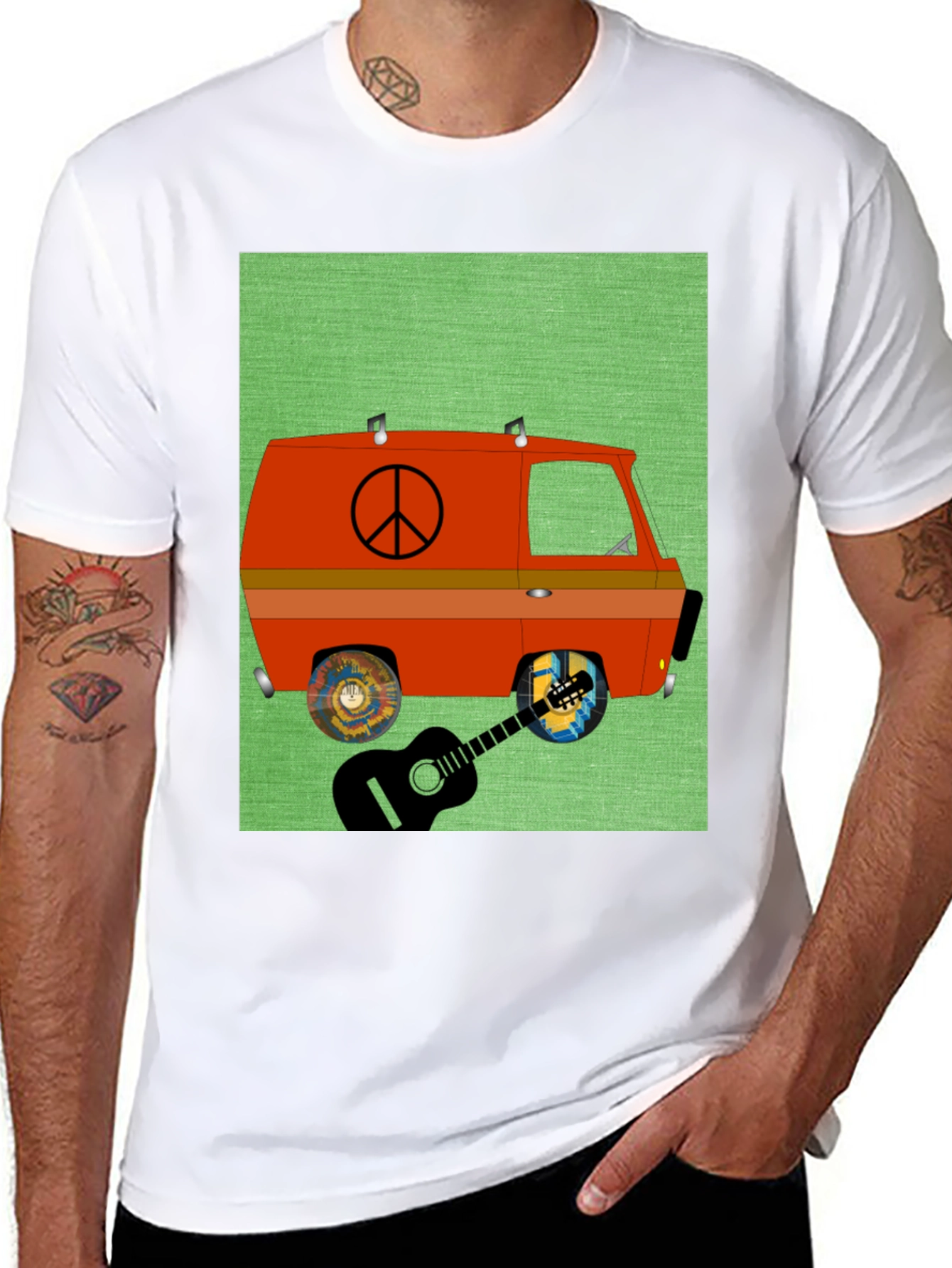 Retro Peace Van Graphic Tee