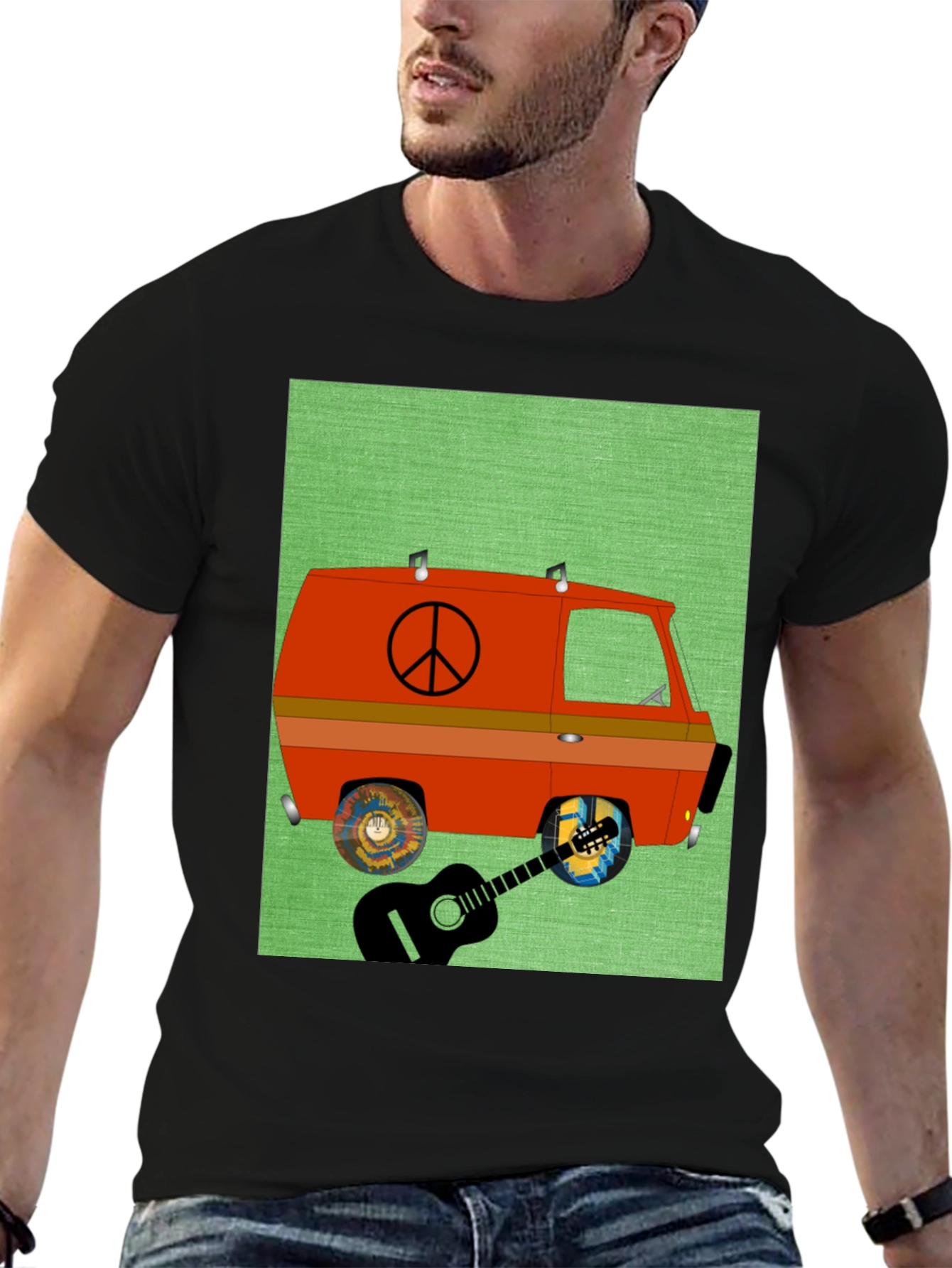 Retro Peace Van Graphic Tee