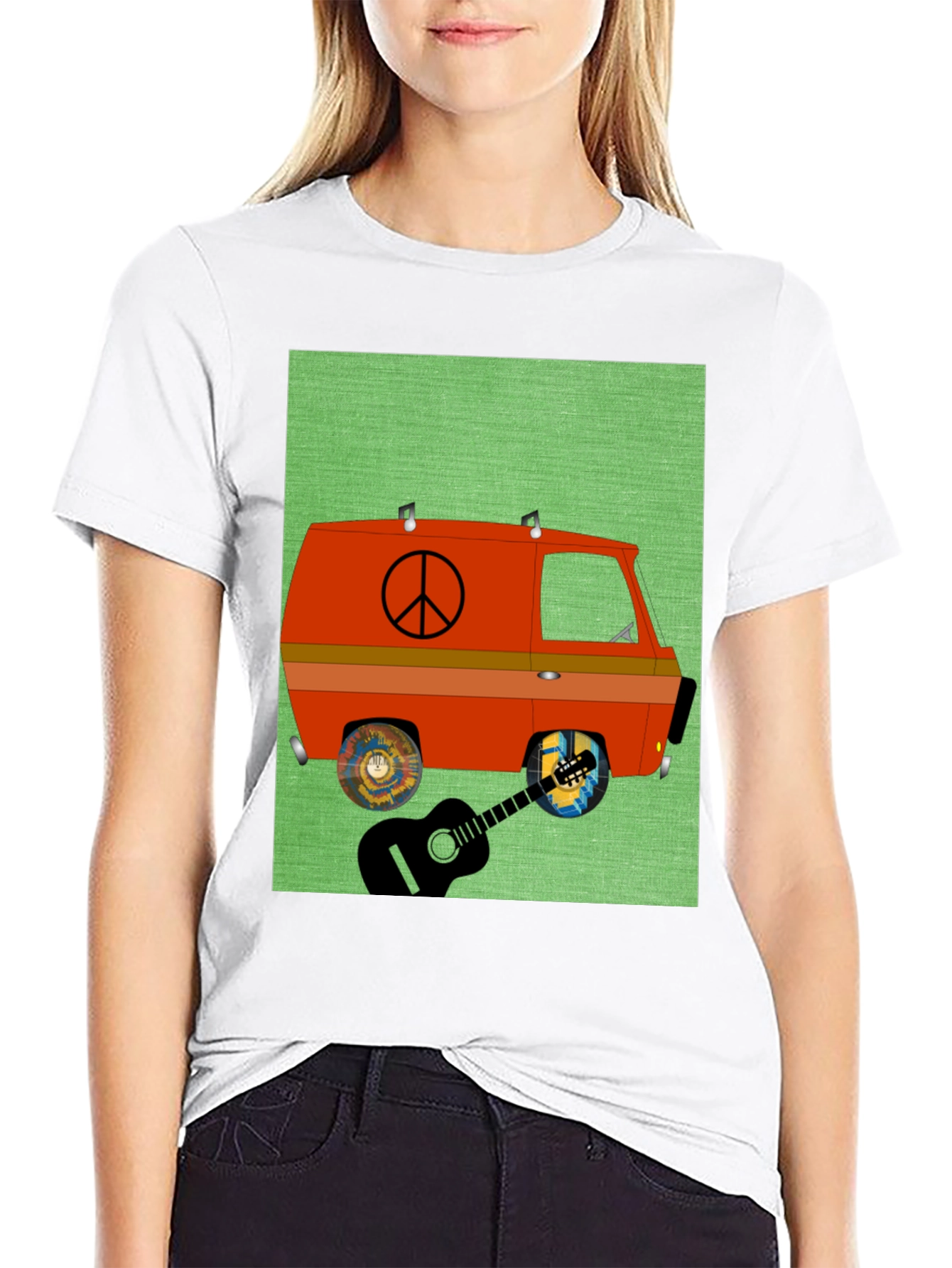 Retro Peace Van Graphic Tee