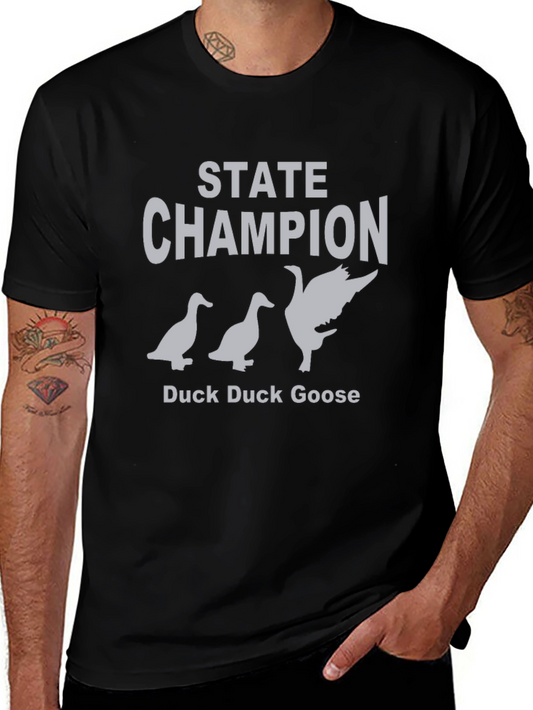 State Champion Duck Duck Goose Graphic T-Shirt