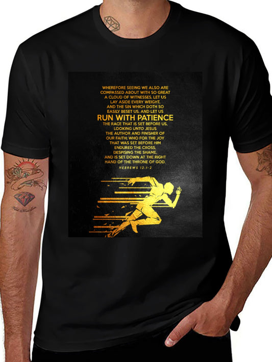 Run With Patience Graphic Tee