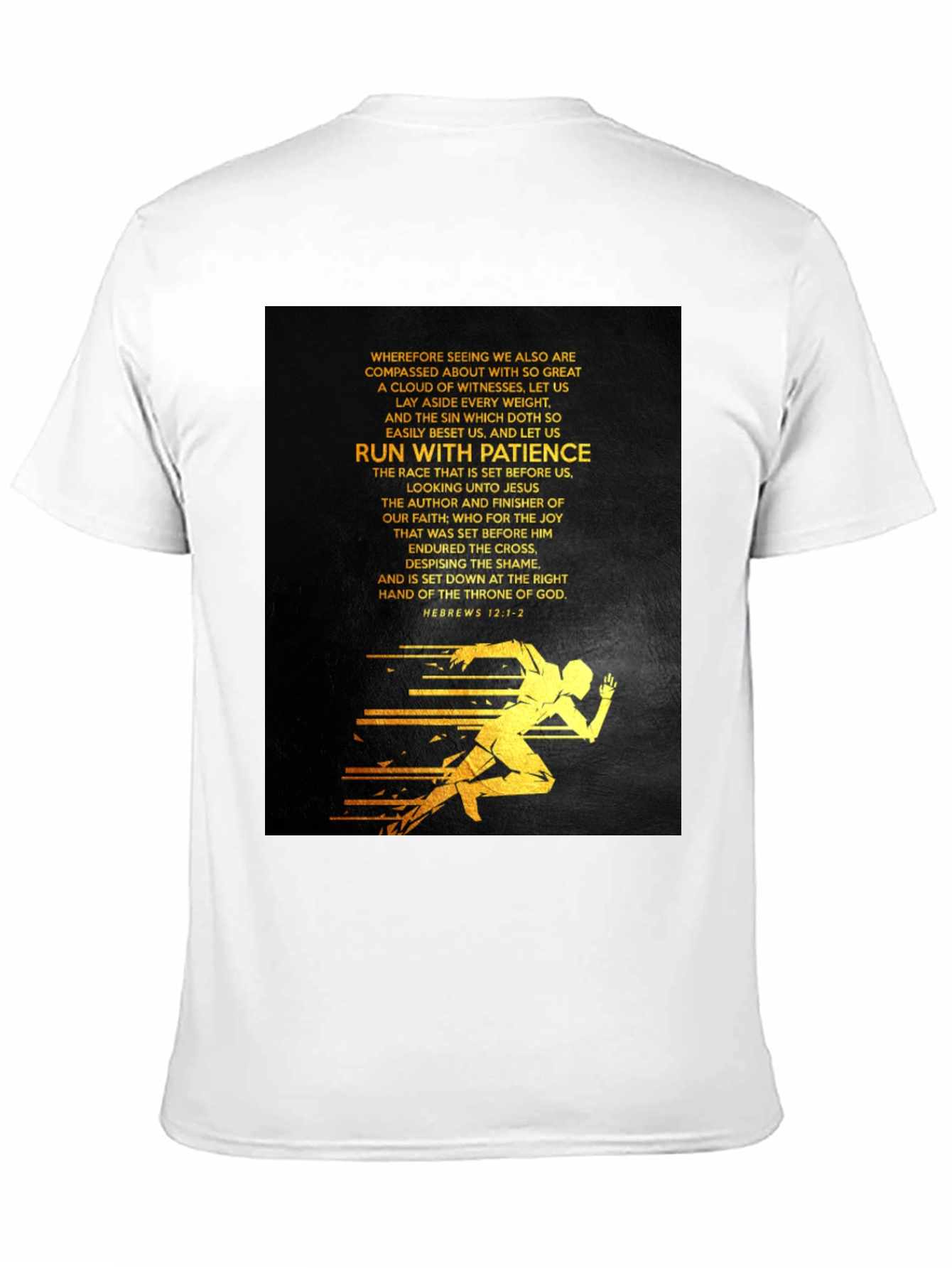Run With Patience Graphic Tee