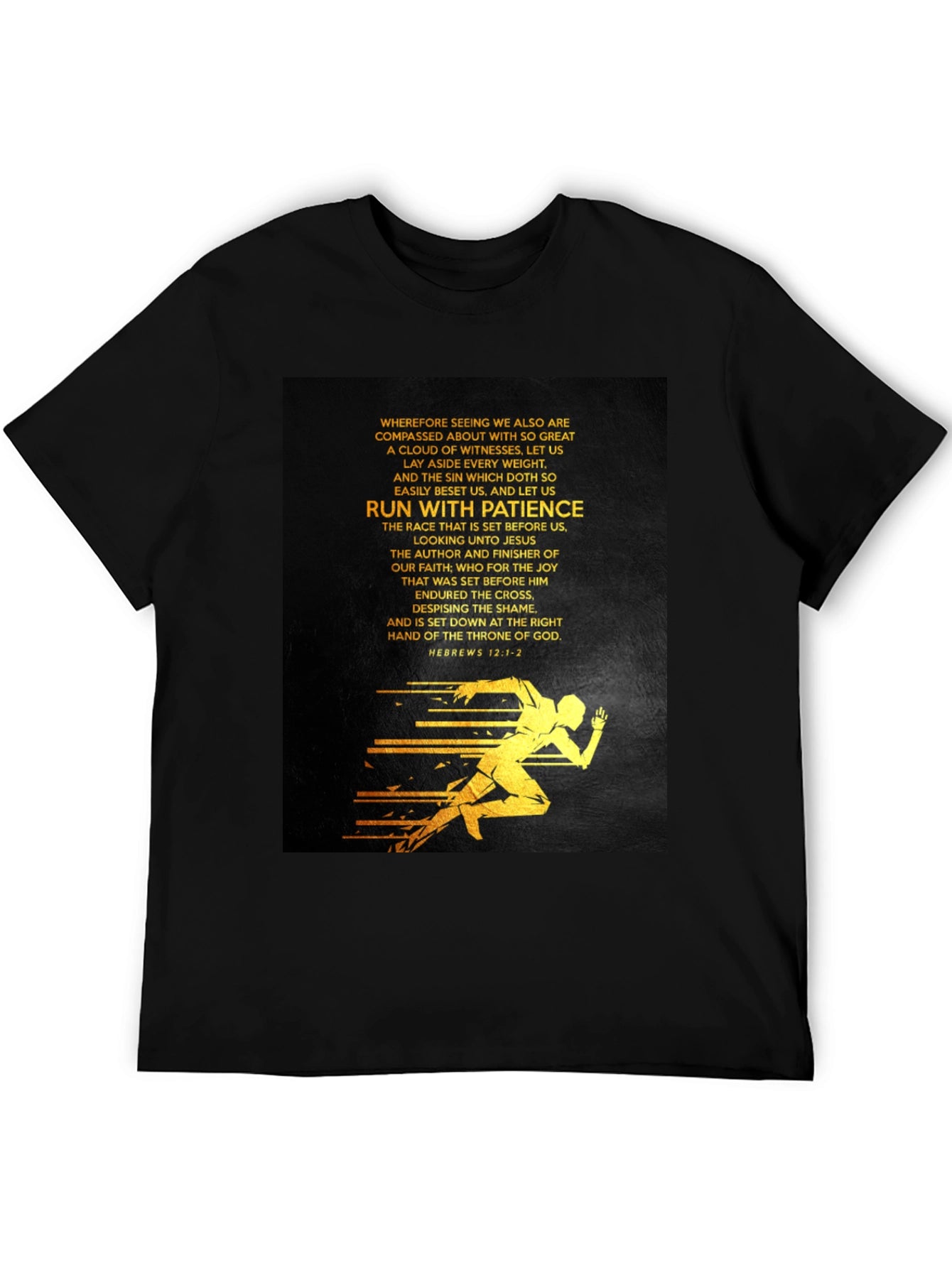 Run With Patience Graphic Tee