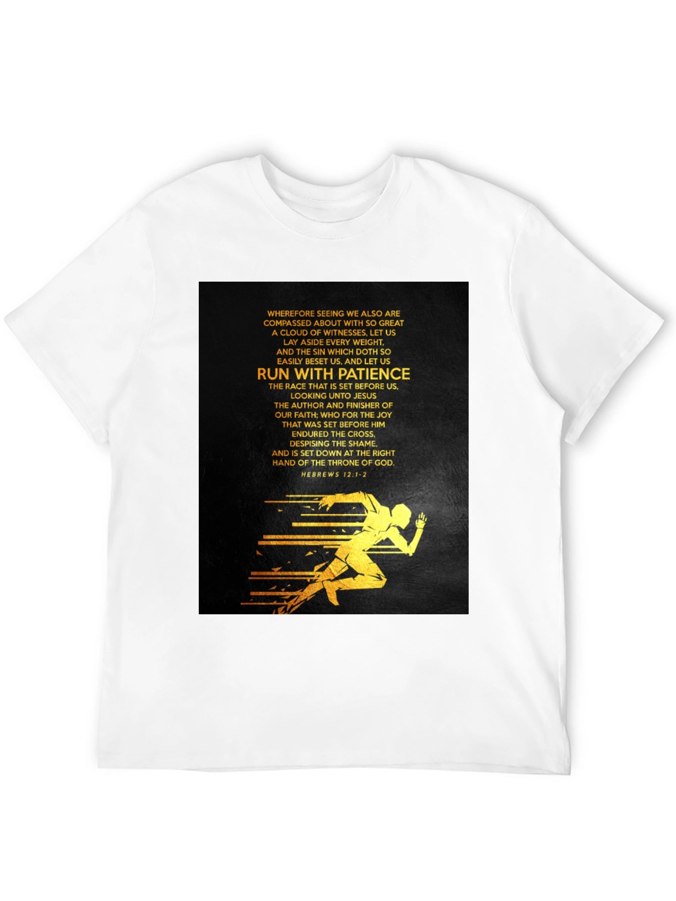 Run With Patience Graphic Tee