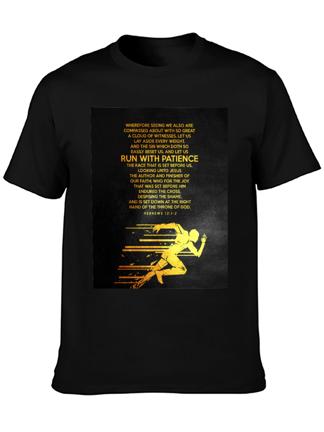 Run With Patience Graphic Tee