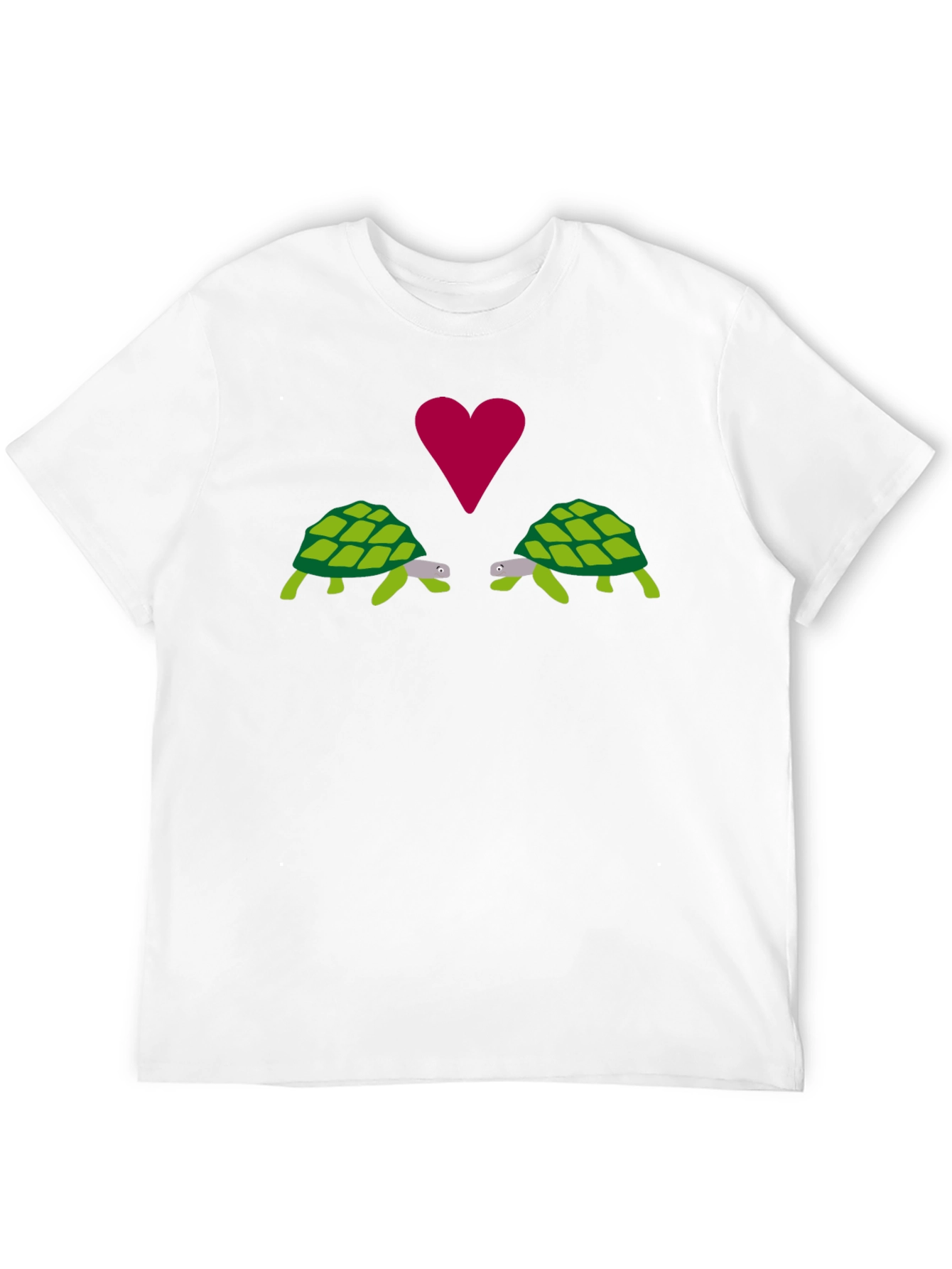 Turtle Love Graphic Tee - Soft Cotton Blend